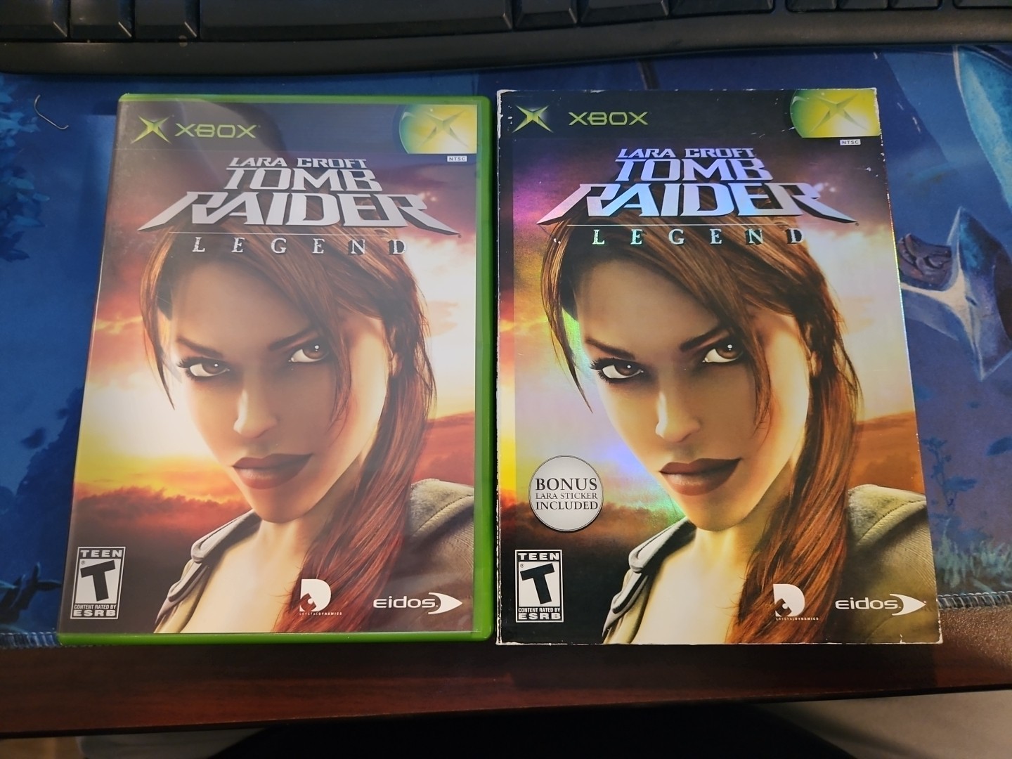 Lara Croft: Tomb Raider Legend Microsoft Xbox WITH SLIPCOVER **FREE SHIPPING**
