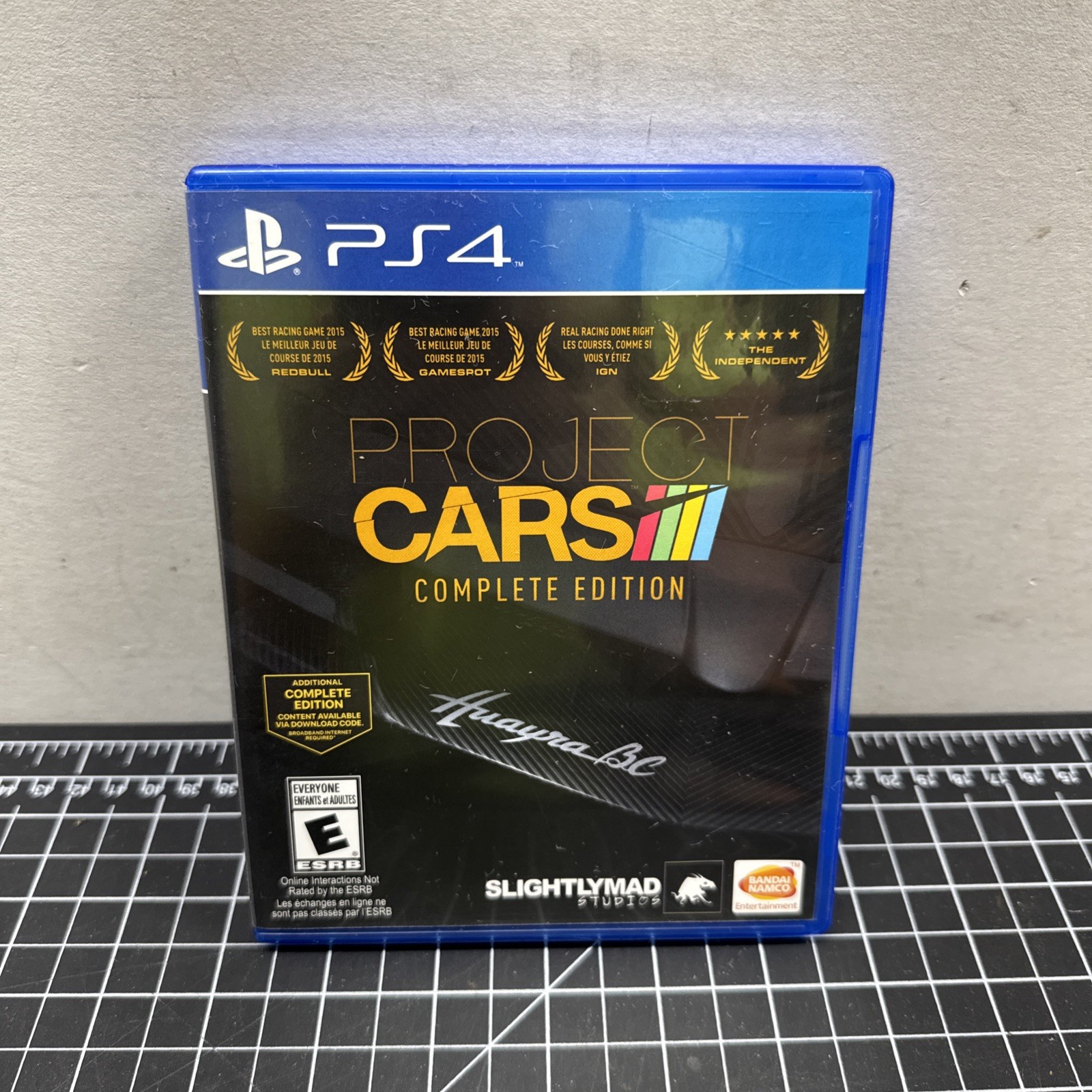 Project Cars: Complete Edition (Sony PlayStation 4, 2016) Complete CIB Tested