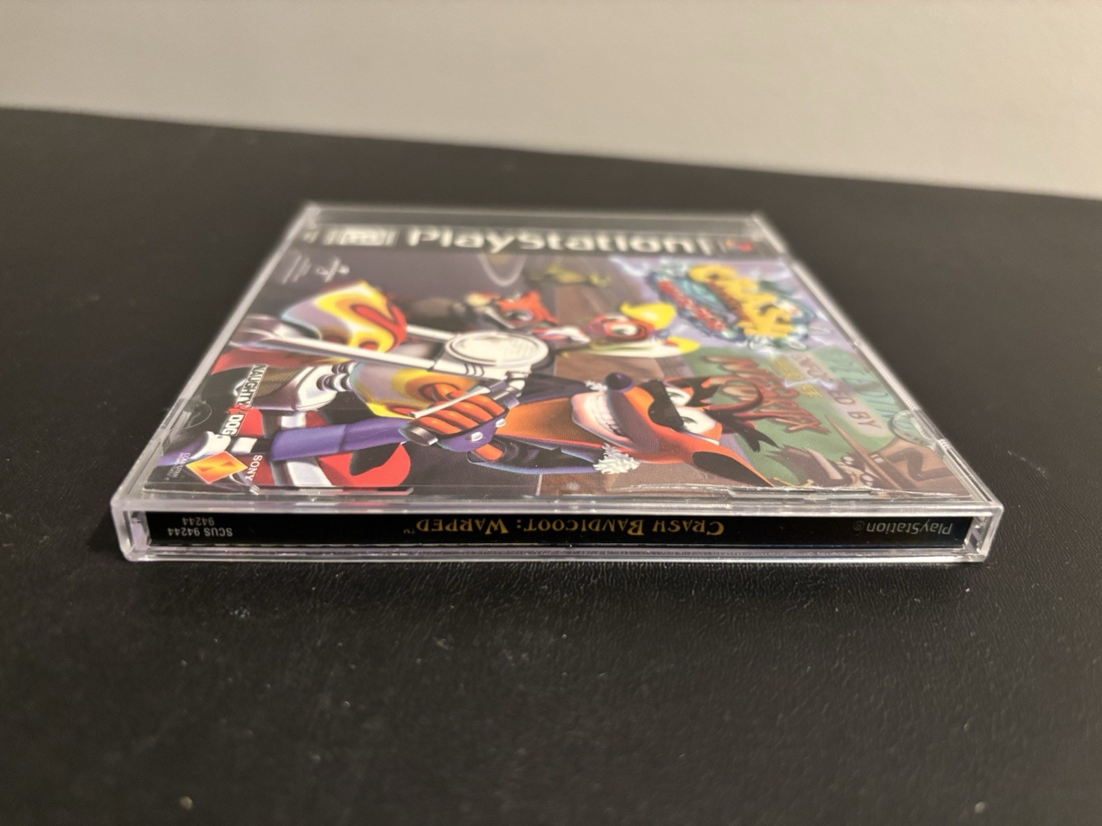 Crash Bandicoot Warped (Sony PlayStation 1, PS1 1998) Black Label CIB Complete
