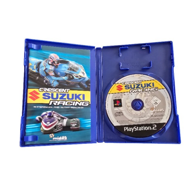 Crescent Suzuki Racing (PlayStation 2 PS2) PAL – Complete w/ Manual – Superbikes