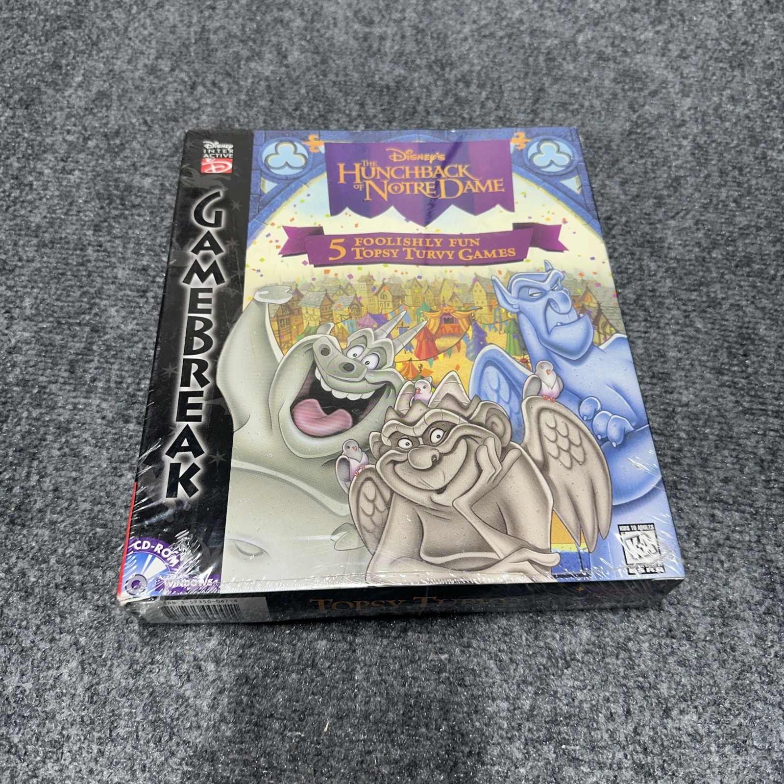 Disney’s The Hunchback of Notre Dame 5 Foolishly Fun Topsy Turvy Games – Ages 7+