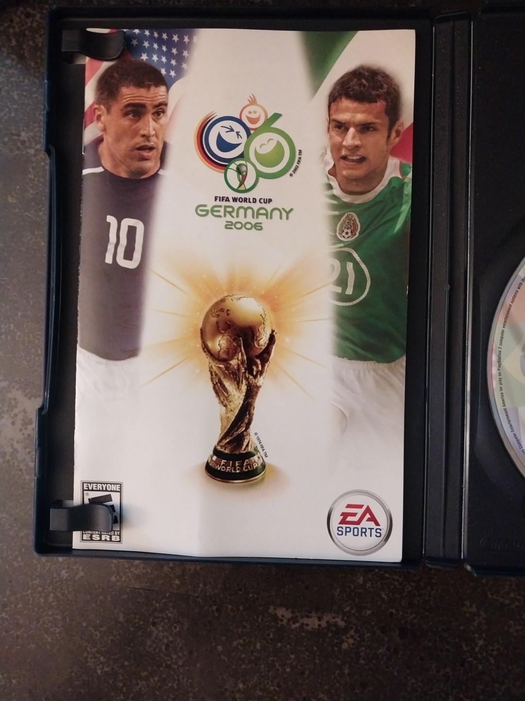 2006 FIFA World Cup (Sony PlayStation 2, 2006) Complete With Manual