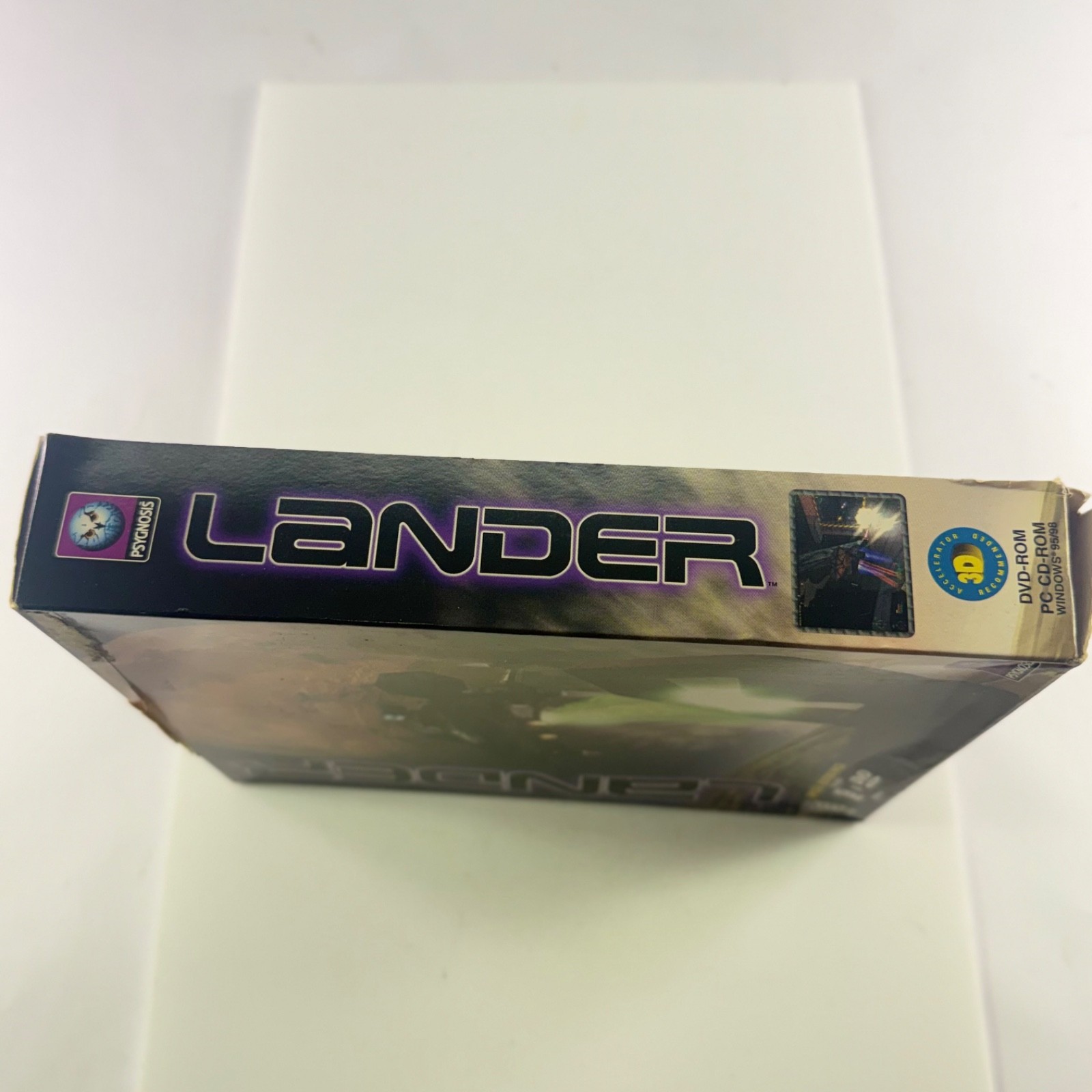 Lander PC Game Psygnosis Special Edition Big Box Windows 95 98 Vintage 2 Disc DV
