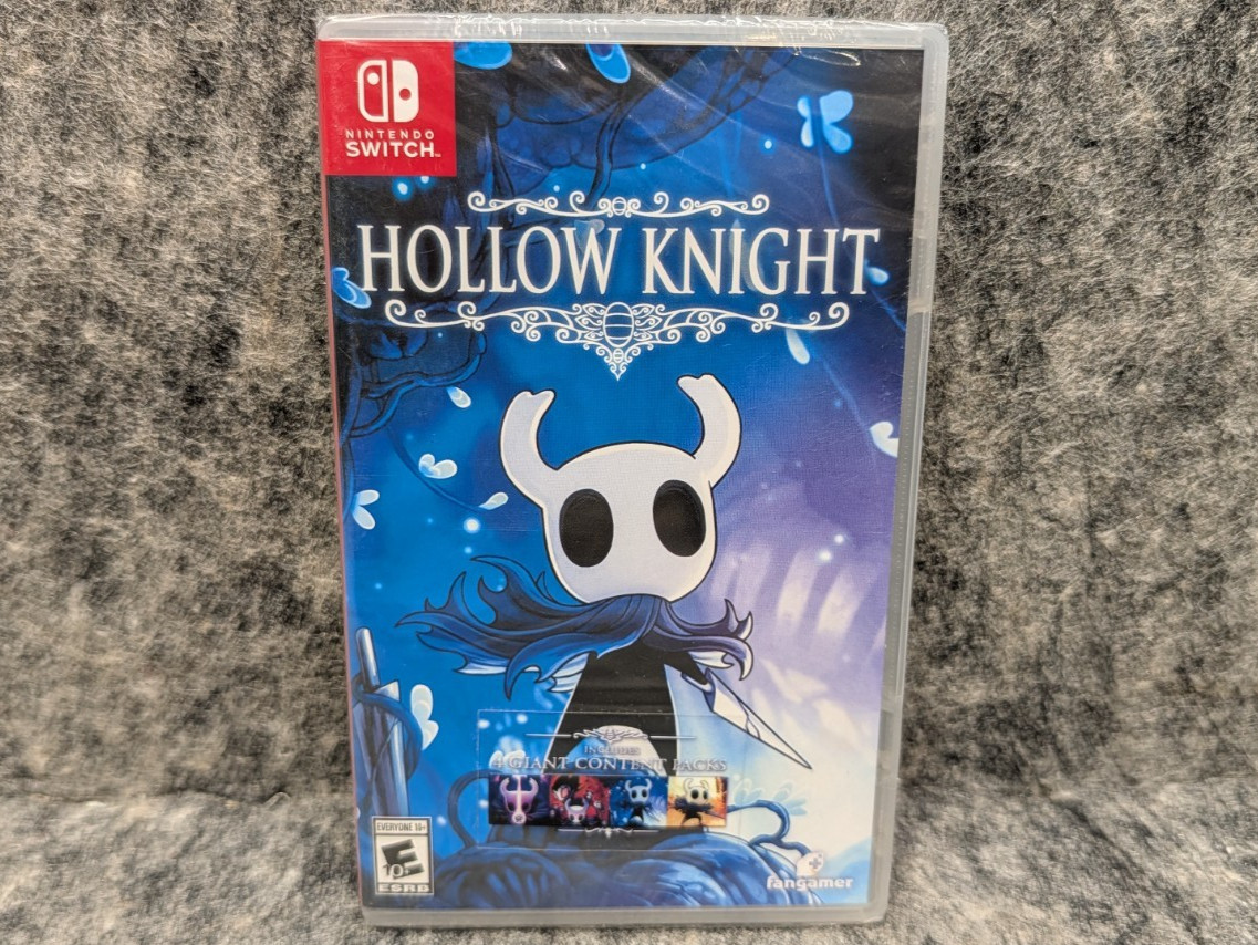 Hollow Knight + All DLC + Map + Manual (Nintendo Switch) Standard USA 🔥New🔥