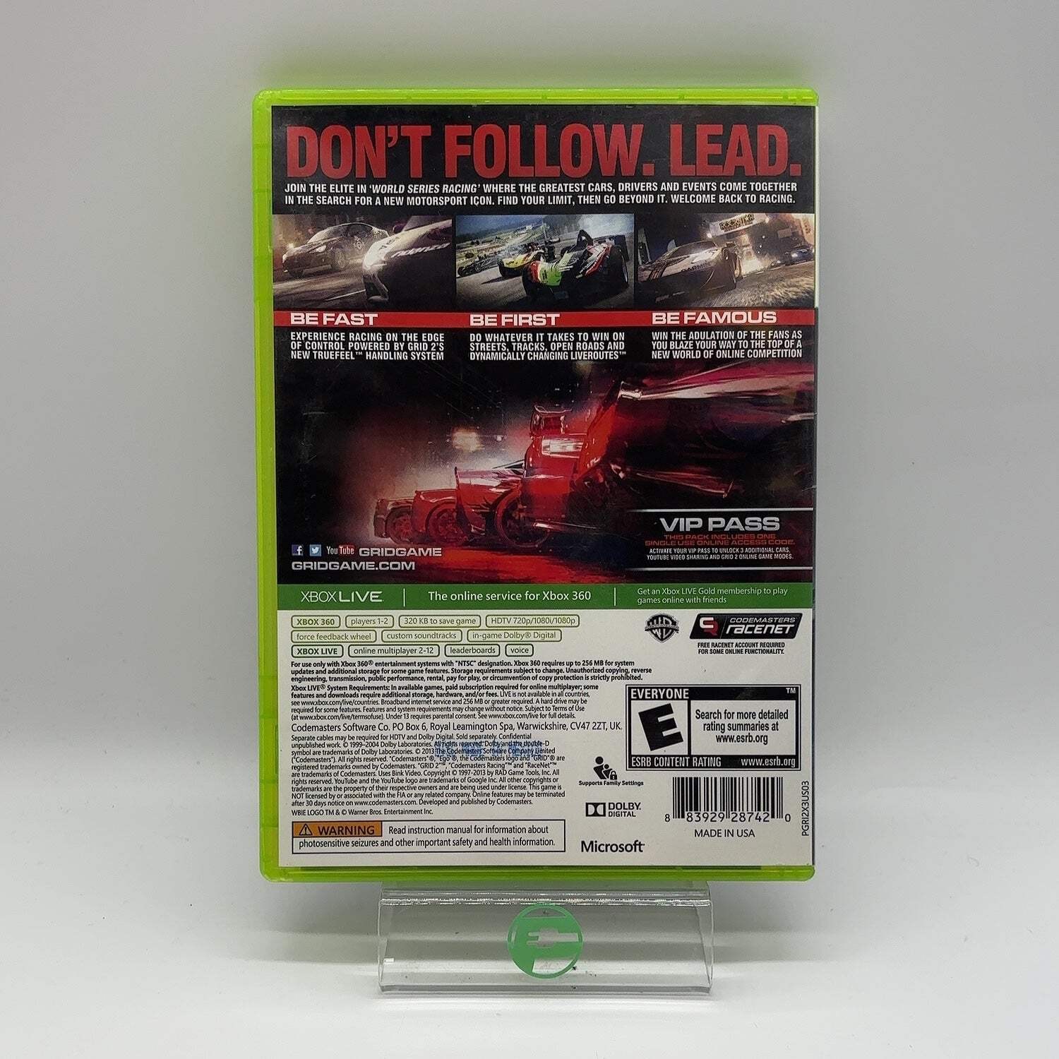 Grid 2 (Microsoft Xbox 360, 2013)