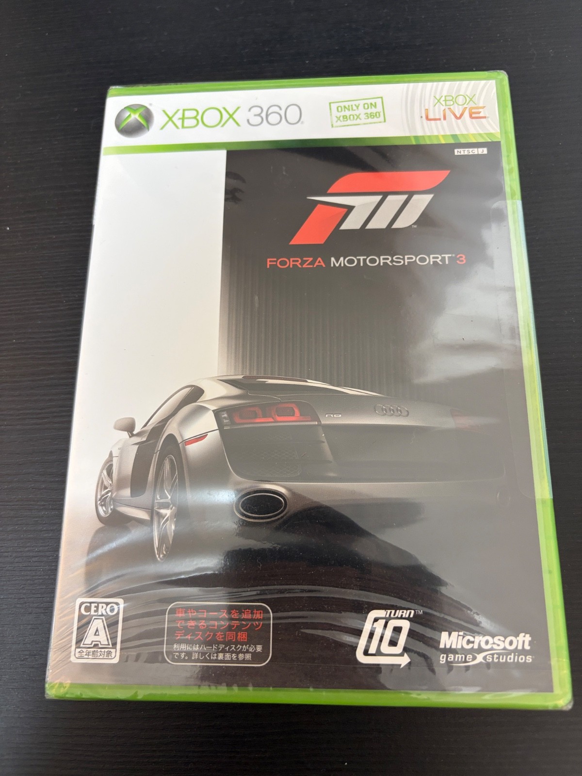 Brand new Forza Motorsport 3 FM3 Import Japan Xbox 360 Japanese ver.
