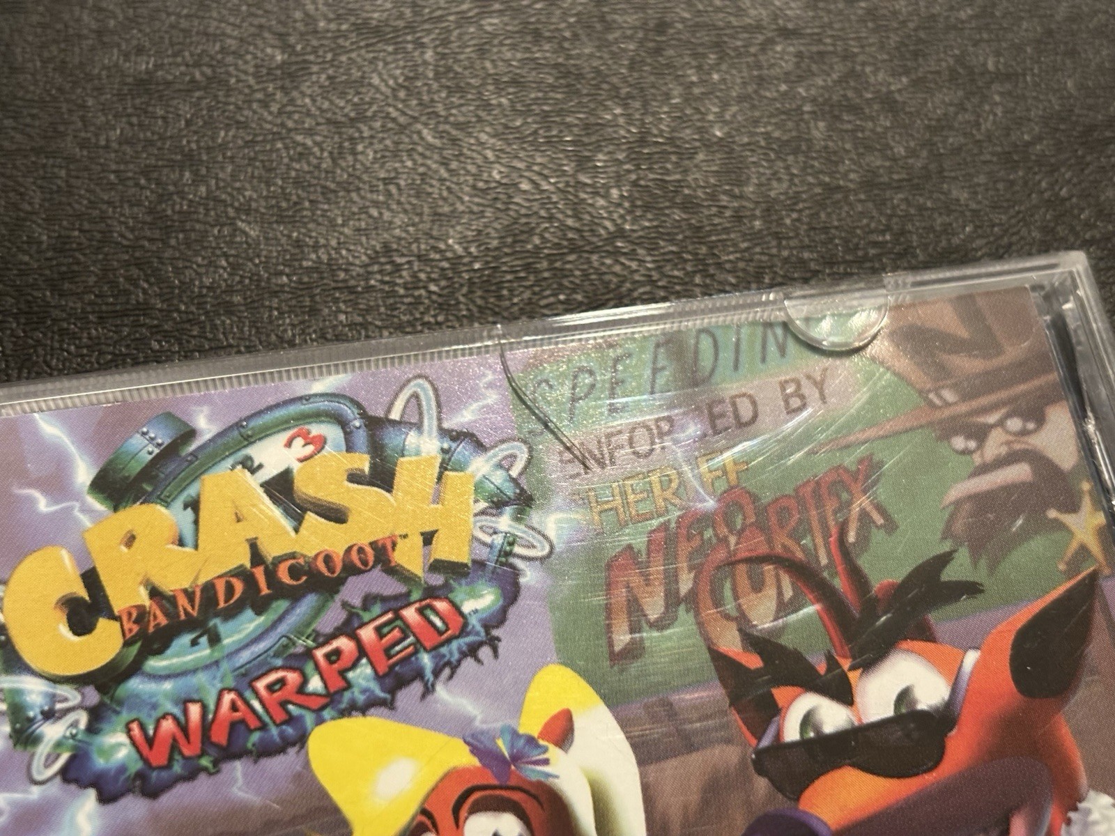 Crash Bandicoot Warped (Sony PlayStation 1, PS1 1998) Black Label CIB Complete