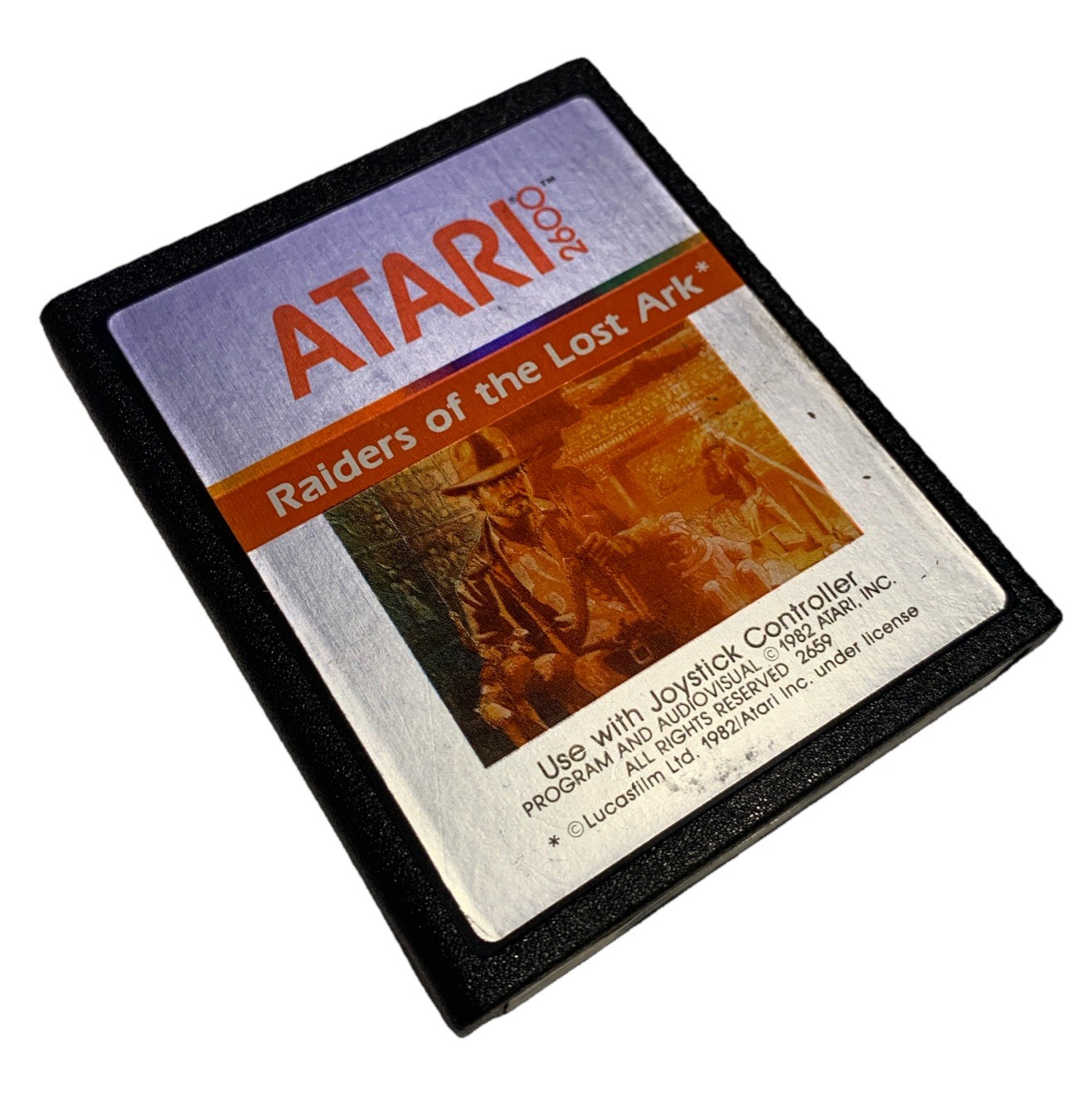 Raiders of the Lost Ark (Atari 2600, 1982) Cleaned & Tested