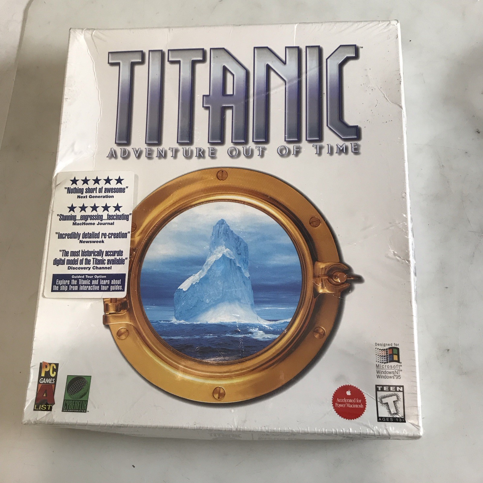 Titanic Adventure Out of Time PC Game for Windows Macintosh Big Box
