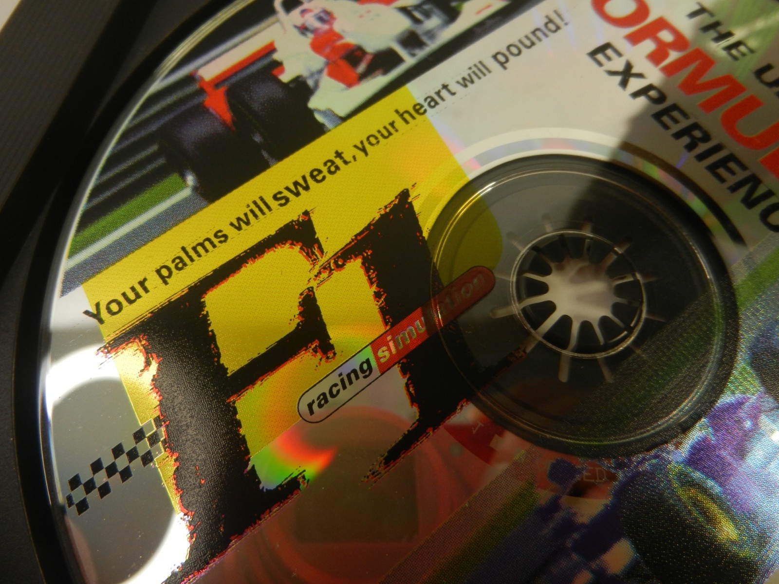 F1 Racing Simulation 1998 SIMULATOR Ubi Soft PC windows Video Game Rare VINTAGE