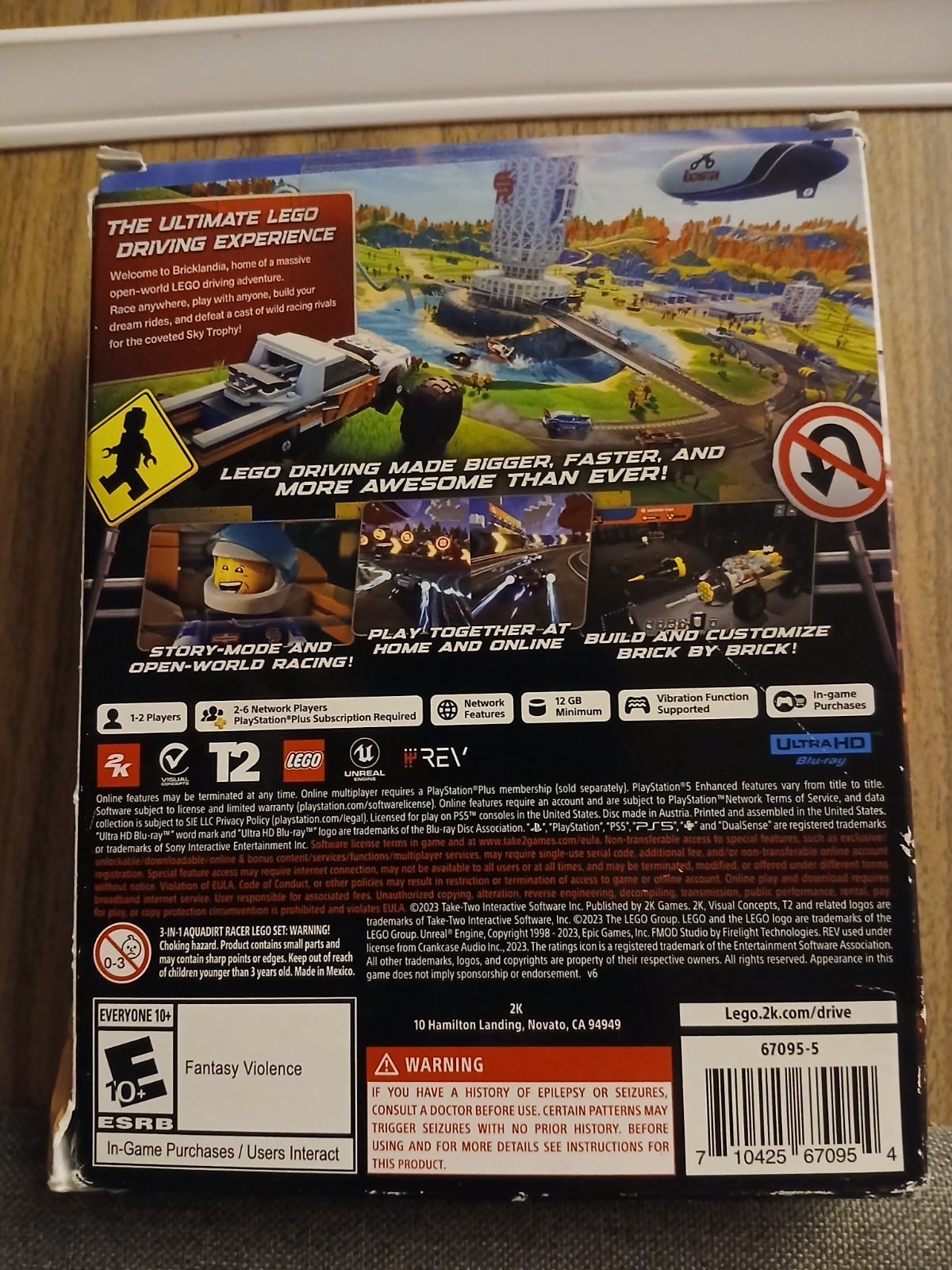 LEGO 2K Drive Awesome Edition (Sony PlayStation 5, 2023)