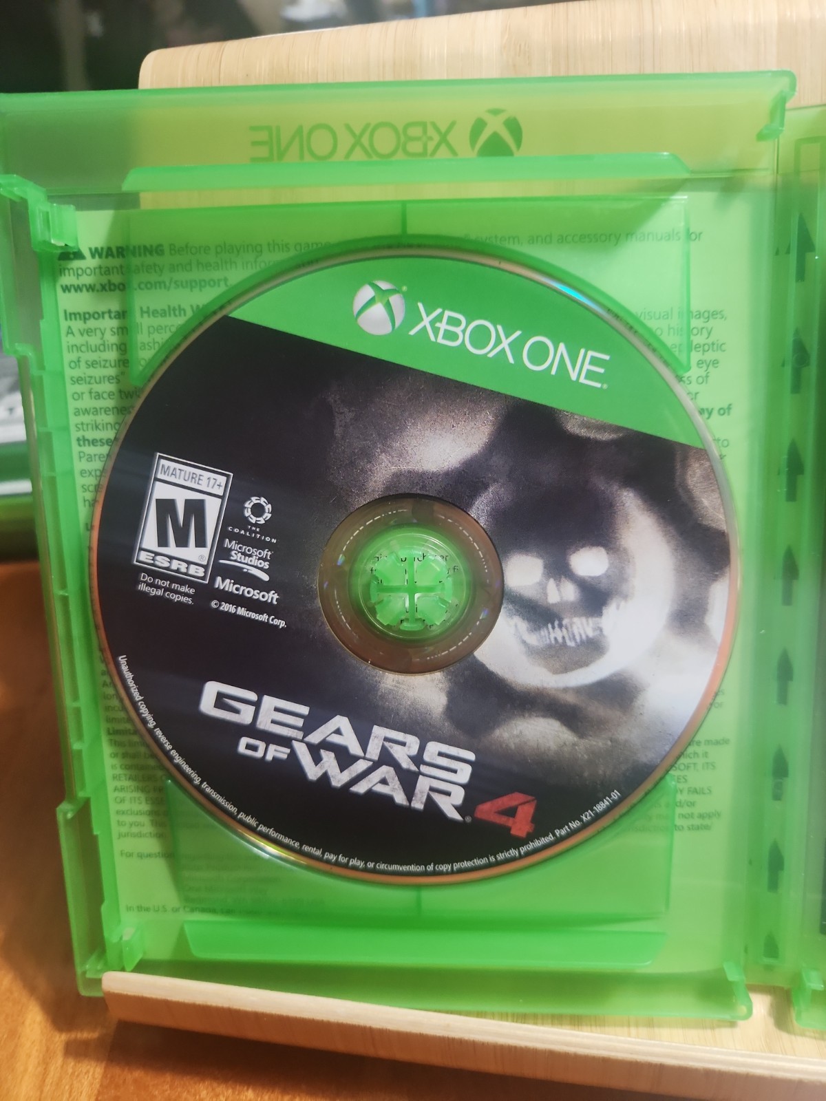 Gears of War 4 (Xbox One, 2016) Tested Preowned