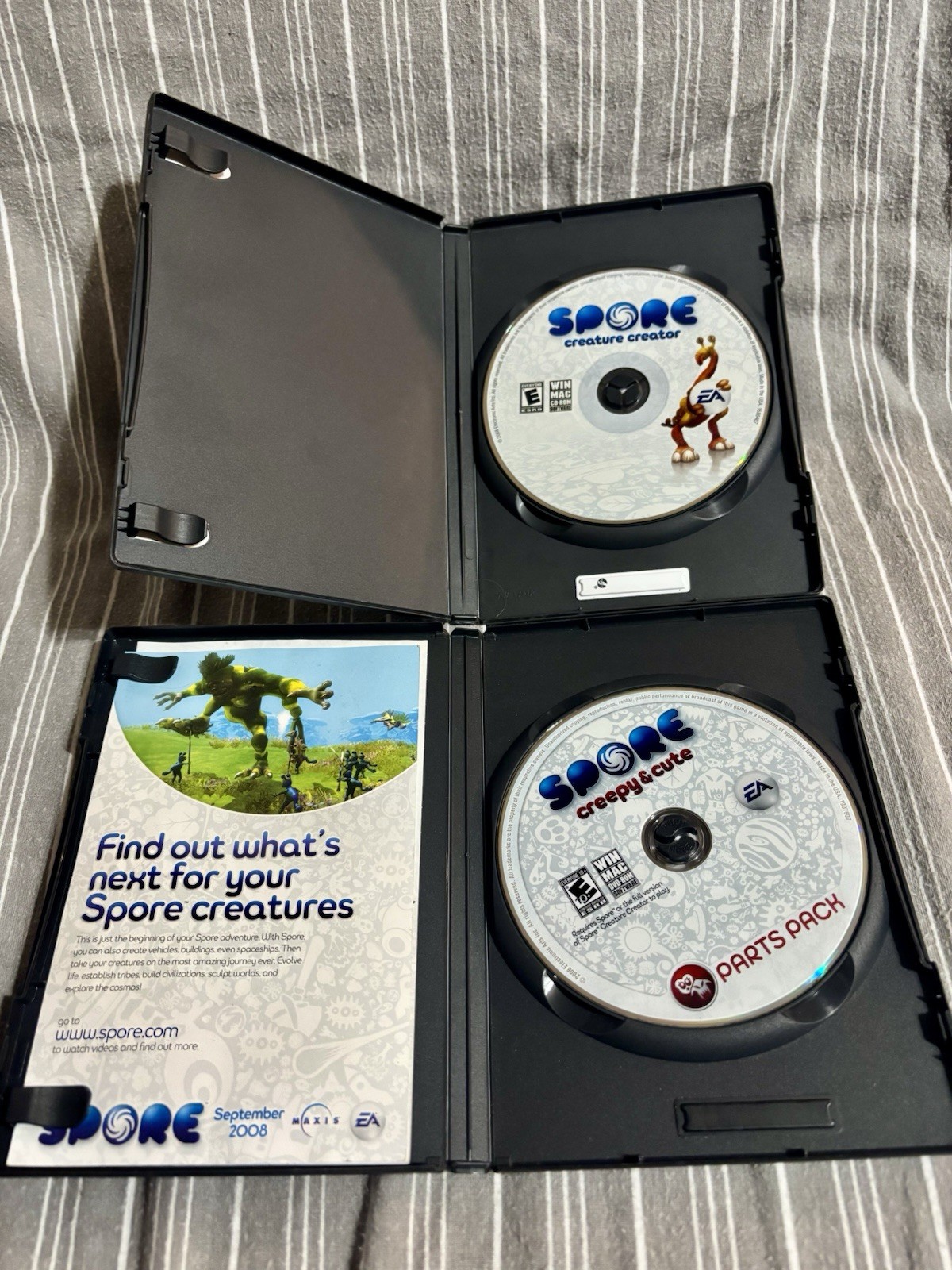 Electronic Arts Spore Creature Creator + Creepy & Cute Parts Pack PC E10+ NTSC