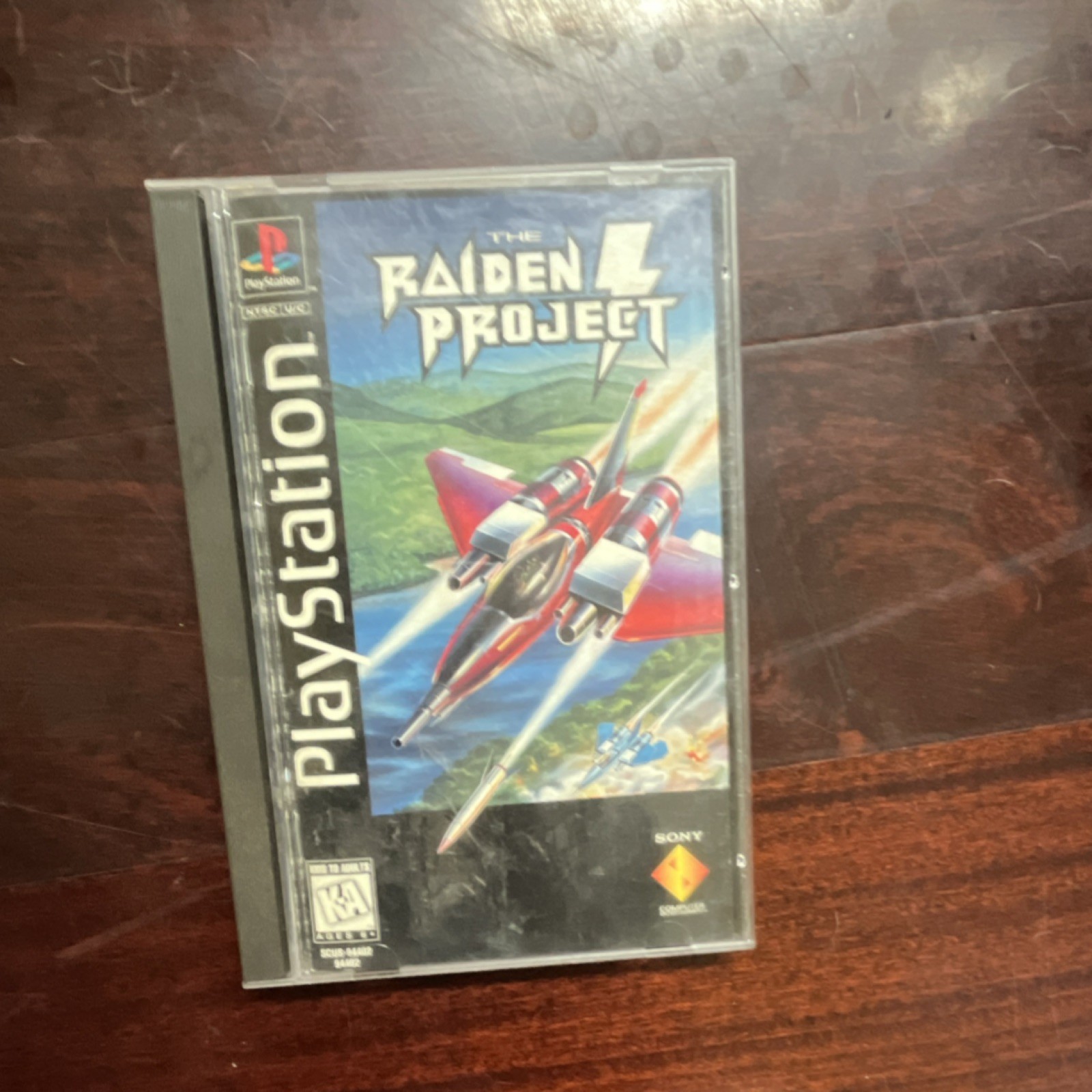 Sony The Raiden Project PlayStation 1 Manual Included Shoot ’em up NTSC-U/C 1995