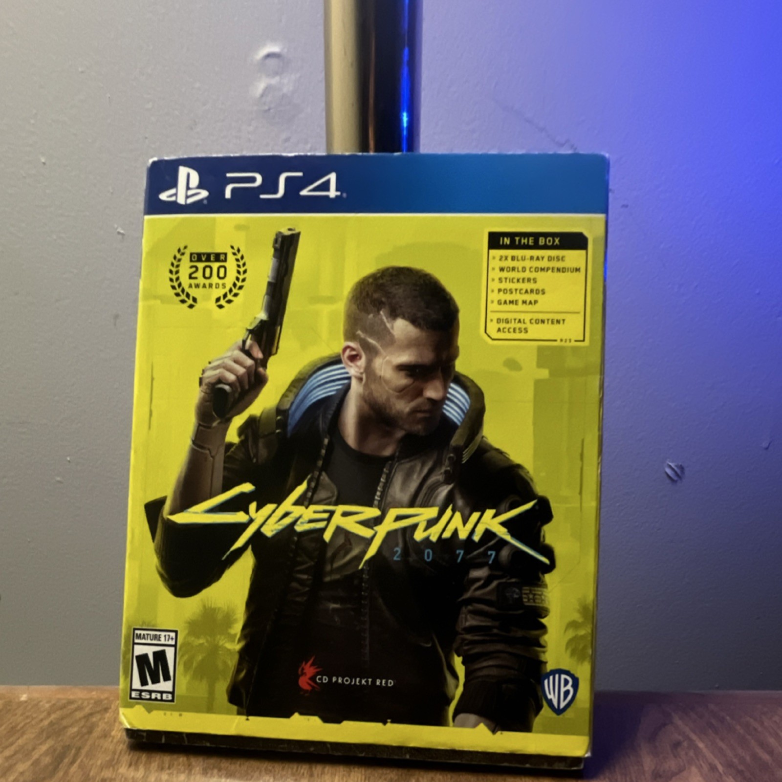 CD Projekt RED Cyberpunk 2077 Sony PlayStation 4 Action RPG NTSC-U/C w/ Manual