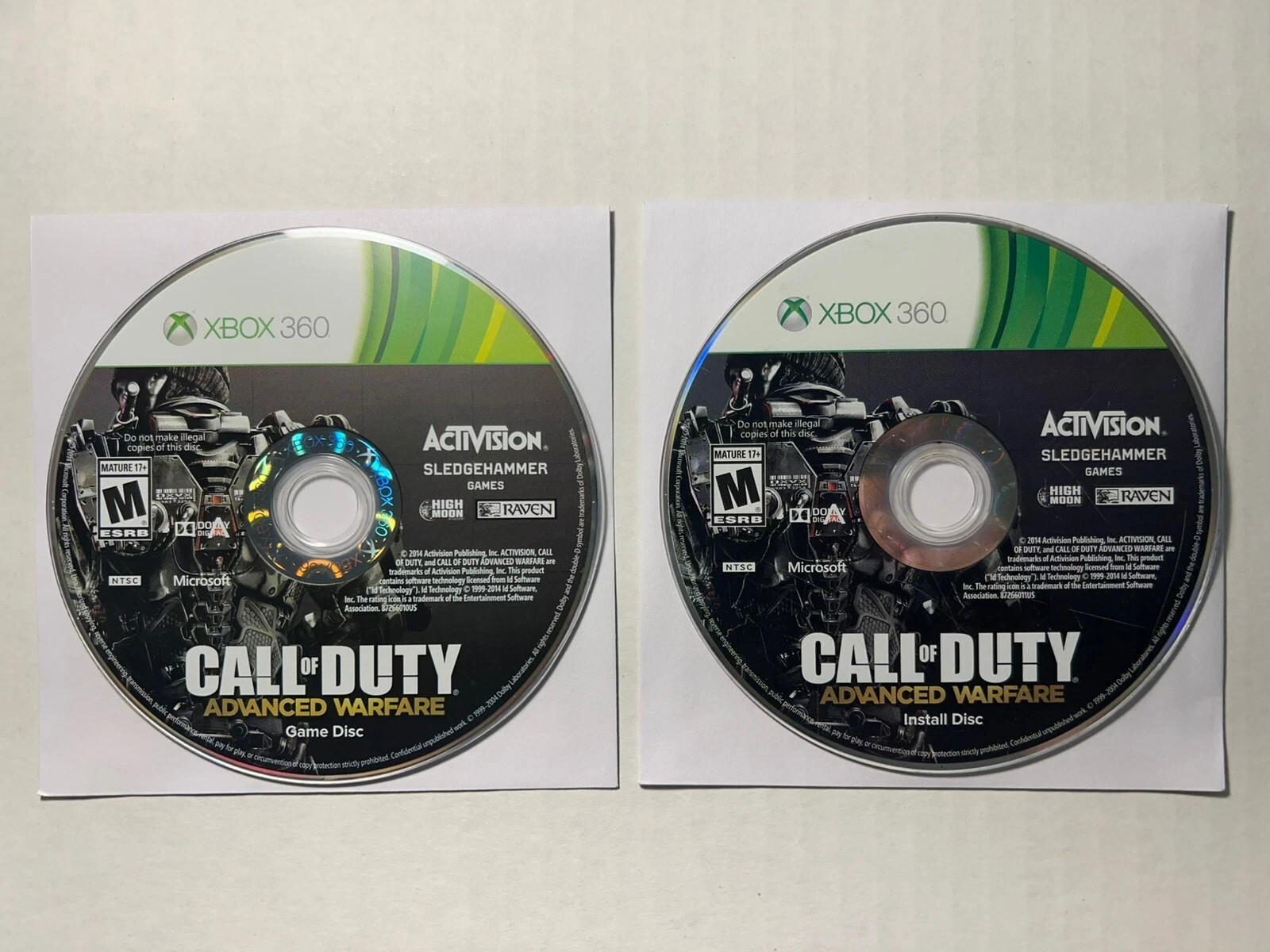 Call of Duty: Advanced Warfare (Microsoft Xbox 360, 2014) – Tested – NO TRACKING