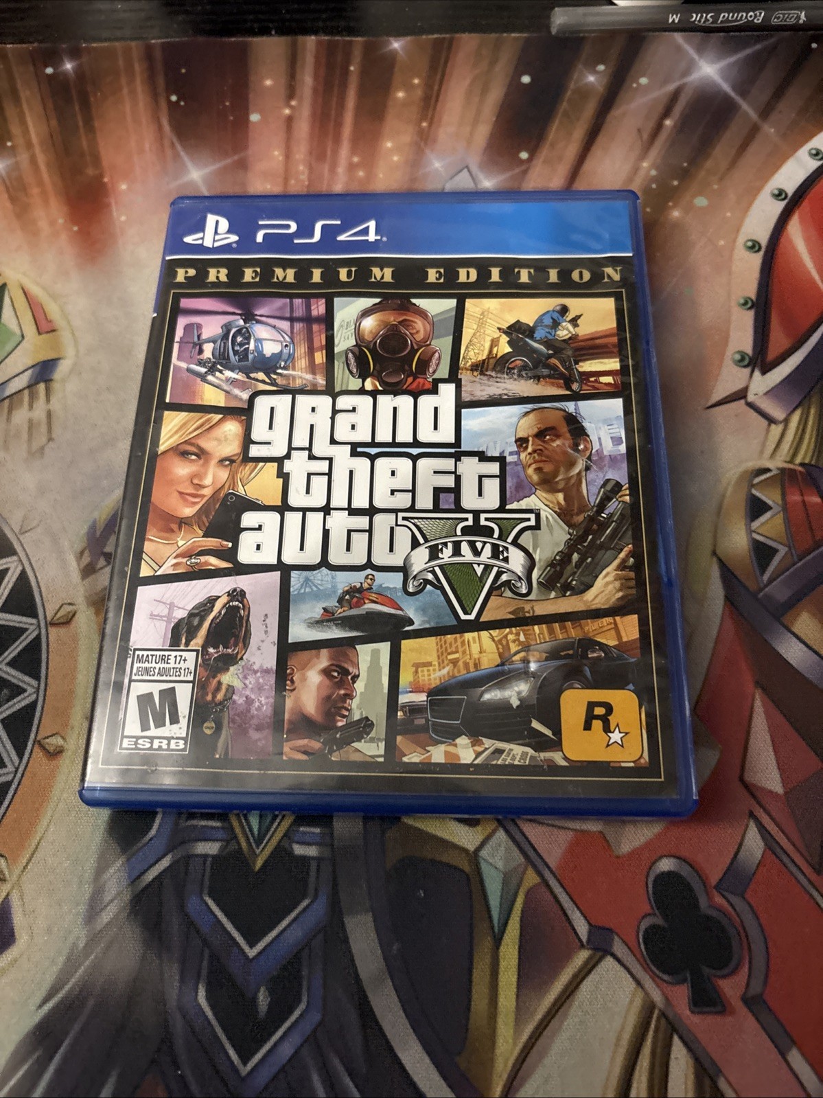 Grand Theft Auto V: Premium Edition PlayStation 4 PS4 CIB With Map