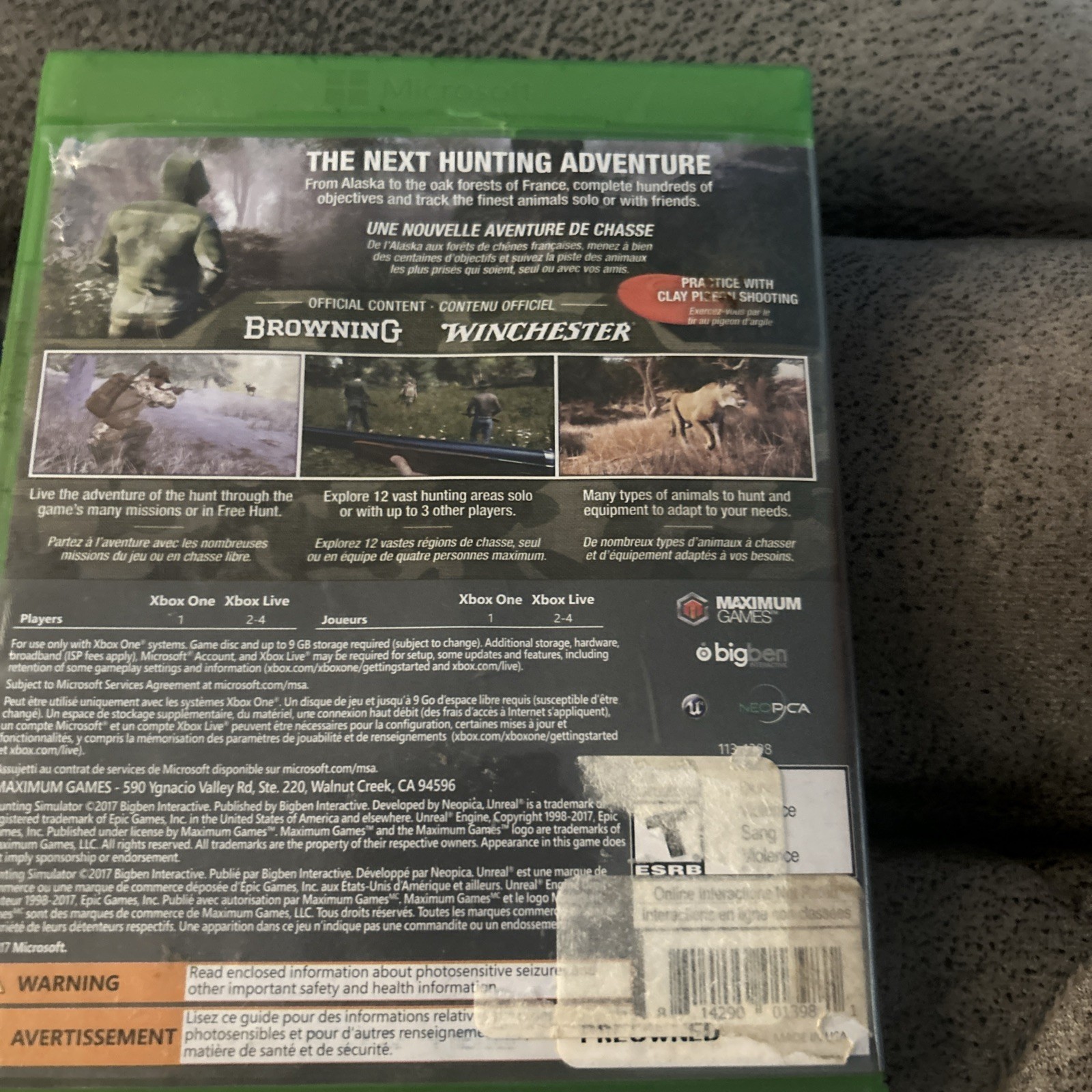 Hunting Simulator – Microsoft Xbox One