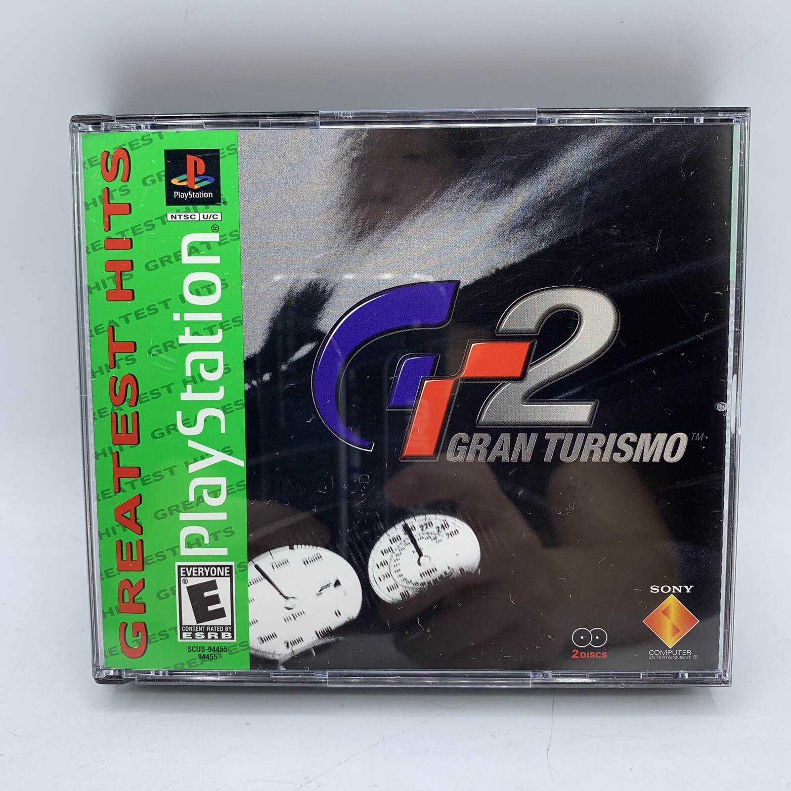 Gran Turismo 2 (Sony PlayStation 1, 1999) PS1 No Manual Greatest Hits