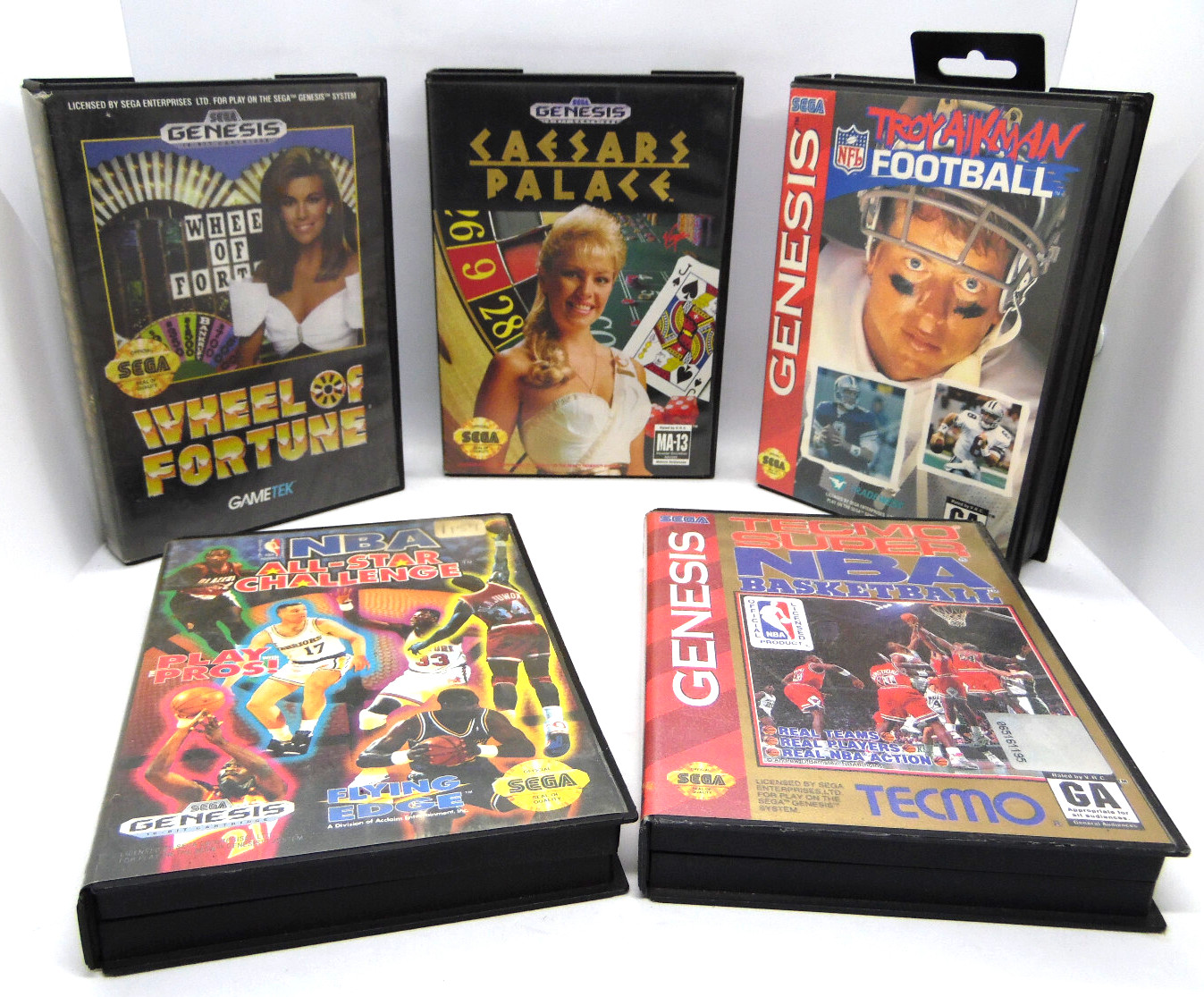 Sega Genesis Wheel Of Fortune, Caesars Palace, & More