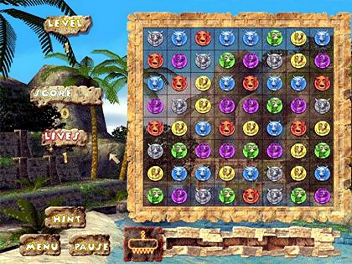 Gems of Amazon – Ultimate Puzzle Quest PC Software Game Sealed New