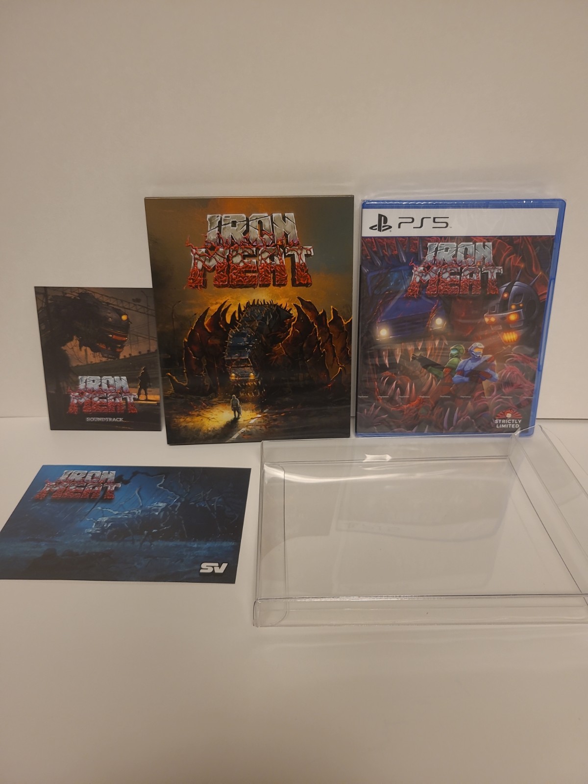 Iron Meat Limited Metal Edition PS5 Brand New Factory Sealed + Case Protector