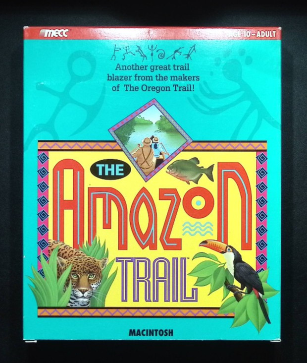 The Amazon Trail – BIG BOX (Floppies Sealed) – (MAC, 1993)