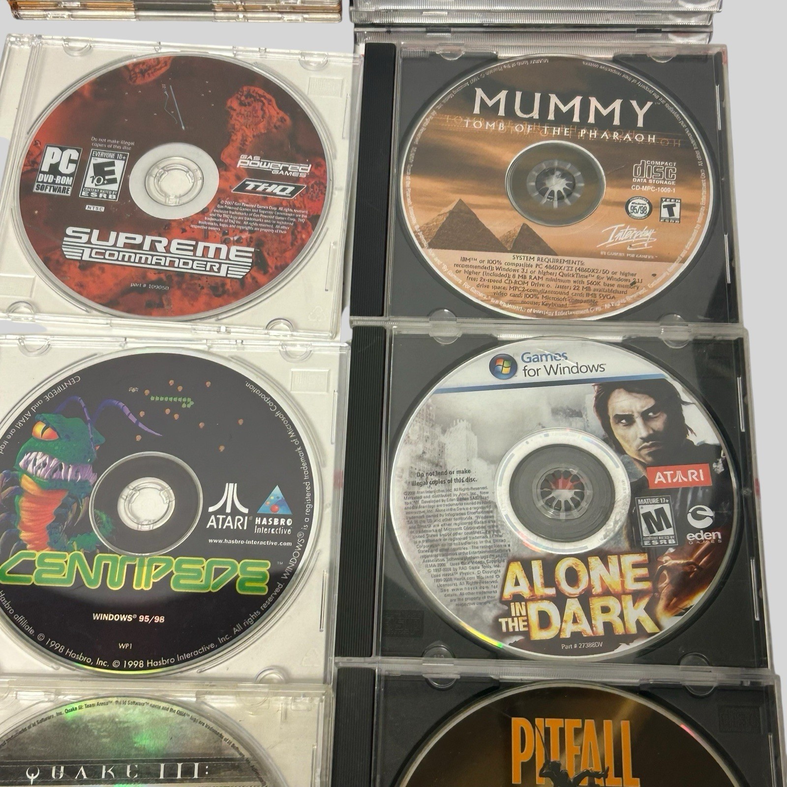 PC Game Lot 56 Disc 27 Various Games Discs Only Untested