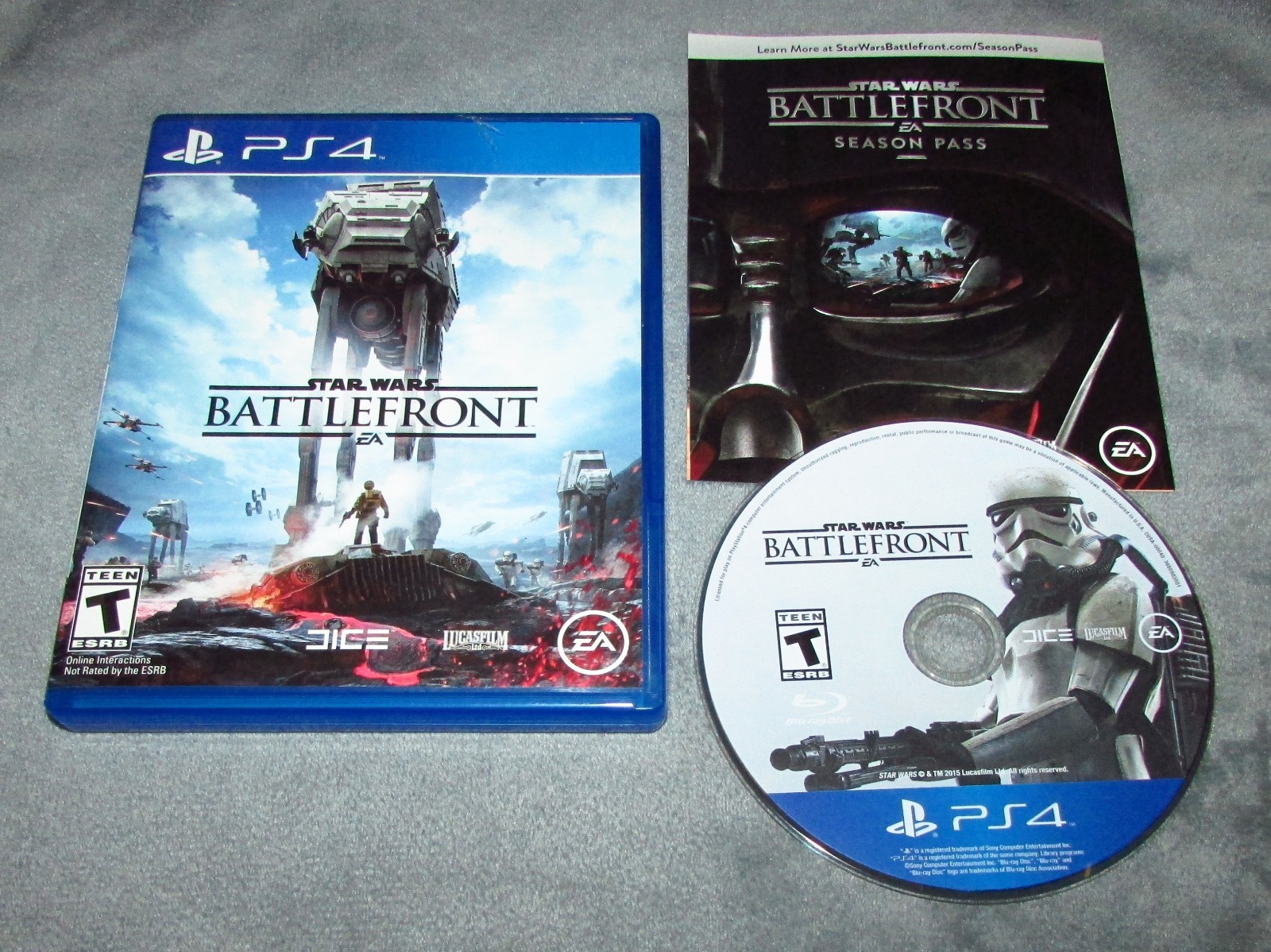 Star Wars Battlefront for Playstation 4 PS4 Fast Free Shipping
