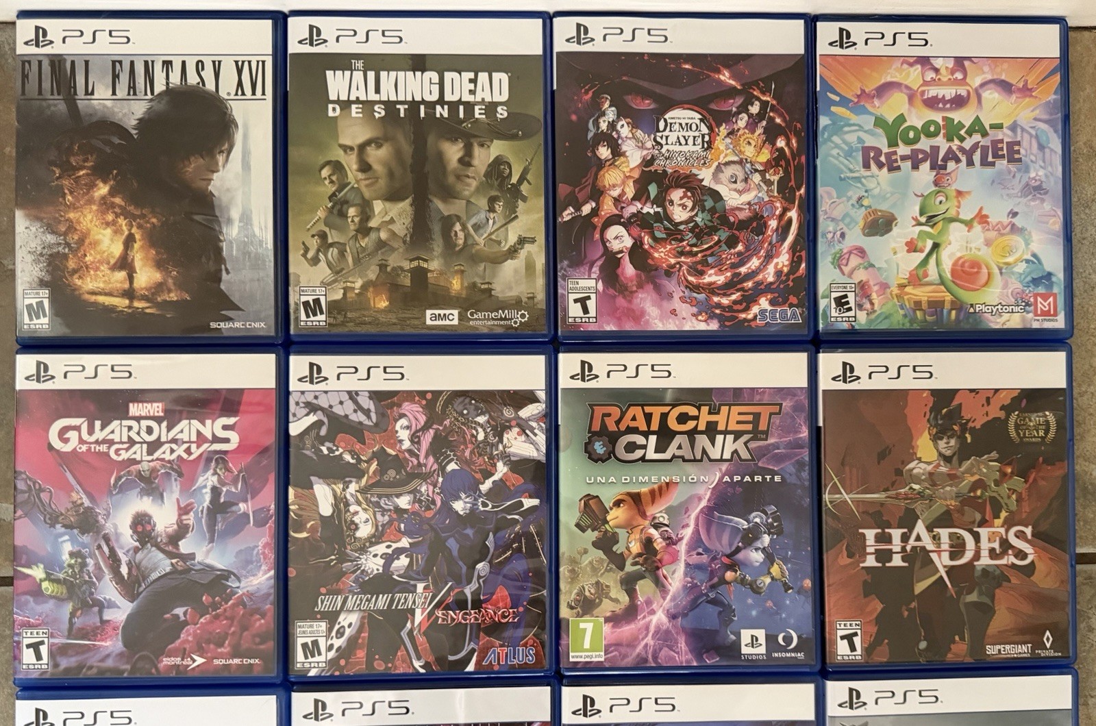 VARIOUS PS5 Games