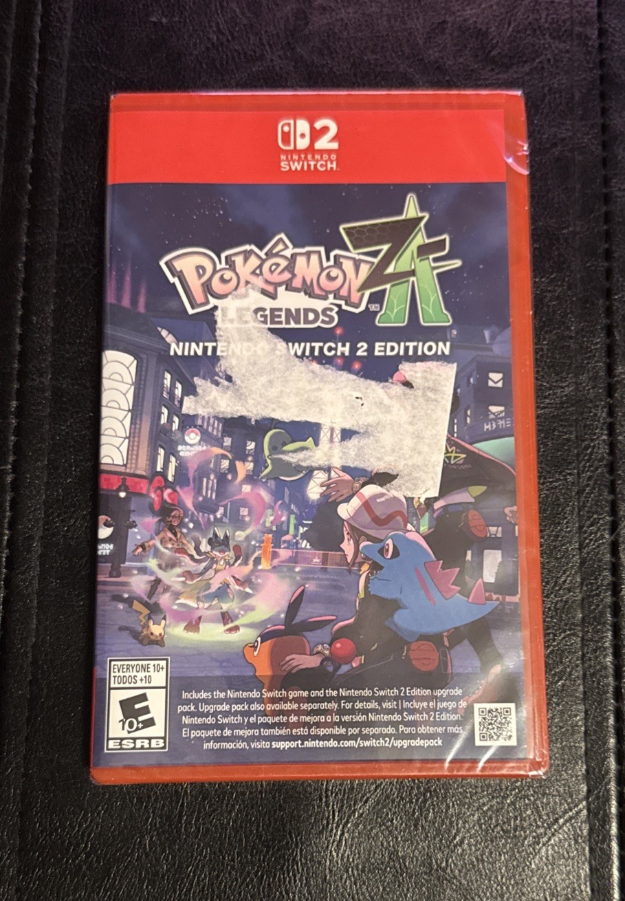 Pokemon Legends: Z-A – Nintendo Switch 2 Brand New Sealed
