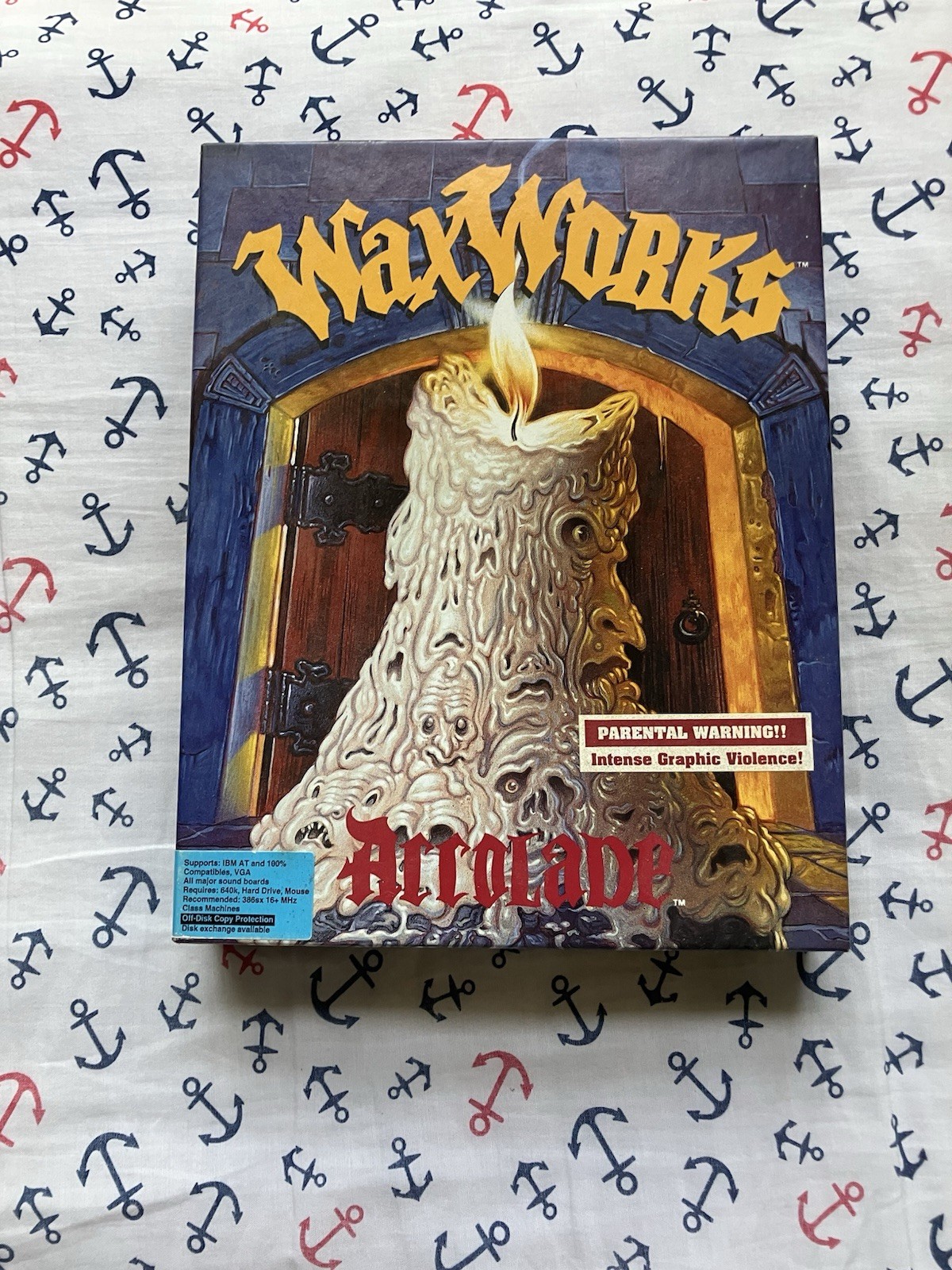 Vintage Waxworks Accolade 1992 Adventure Game – Rare Excellent