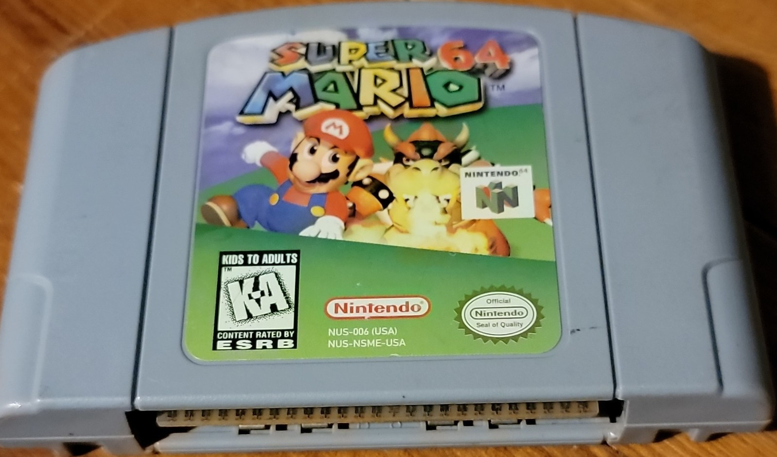 Nintendo Super Mario 64 Nintendo 64 NTSC-U/C K-A Super Mario Series