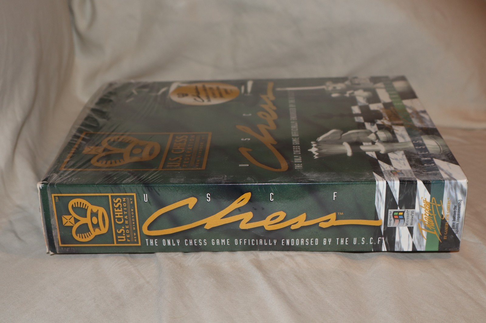 Vintage USCF Chess Game CD Windows 95 1997 Interplay Productions BOXED