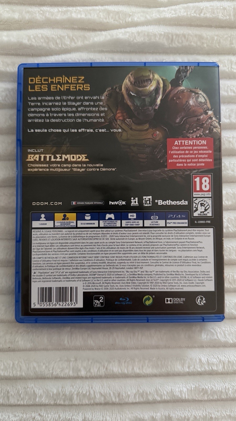 Sony PlayStation 4 Presents: “Doom: Eternal” with a Manual