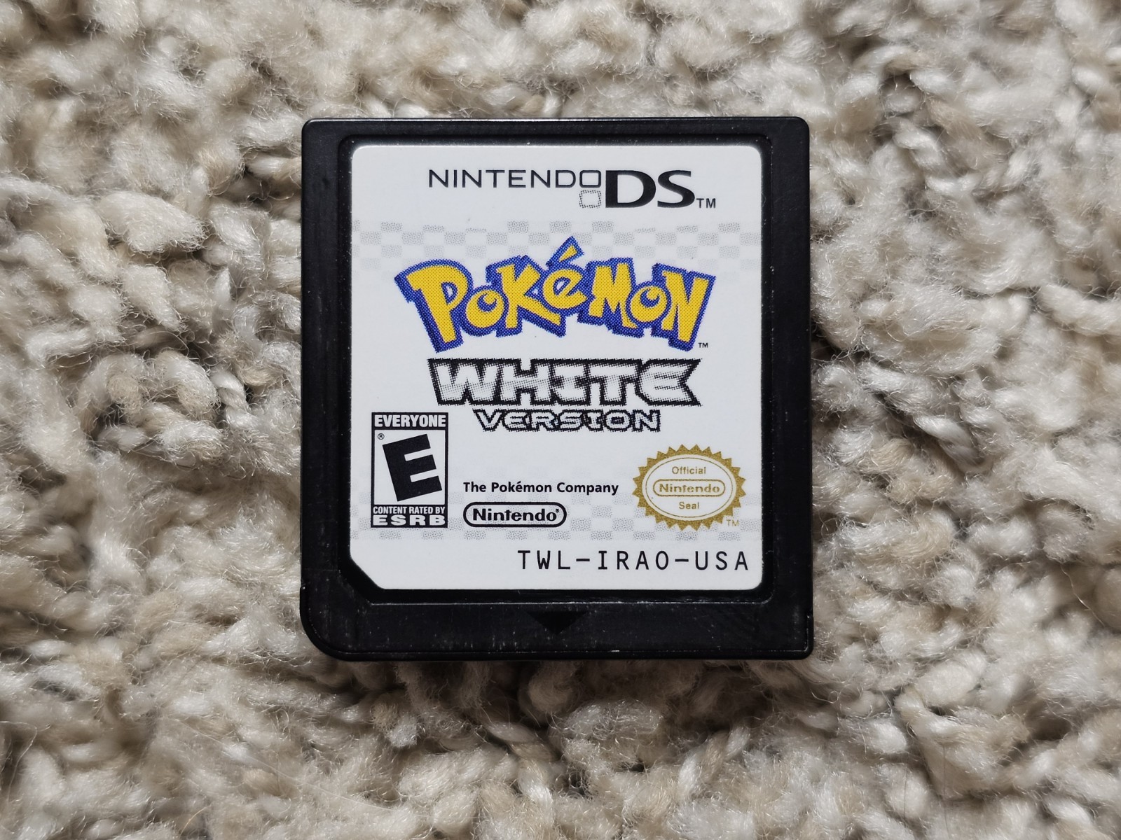 AUTHENTIC Pokémon White Version Nintendo DS Cartridge Only Tested PKM NDS DSi