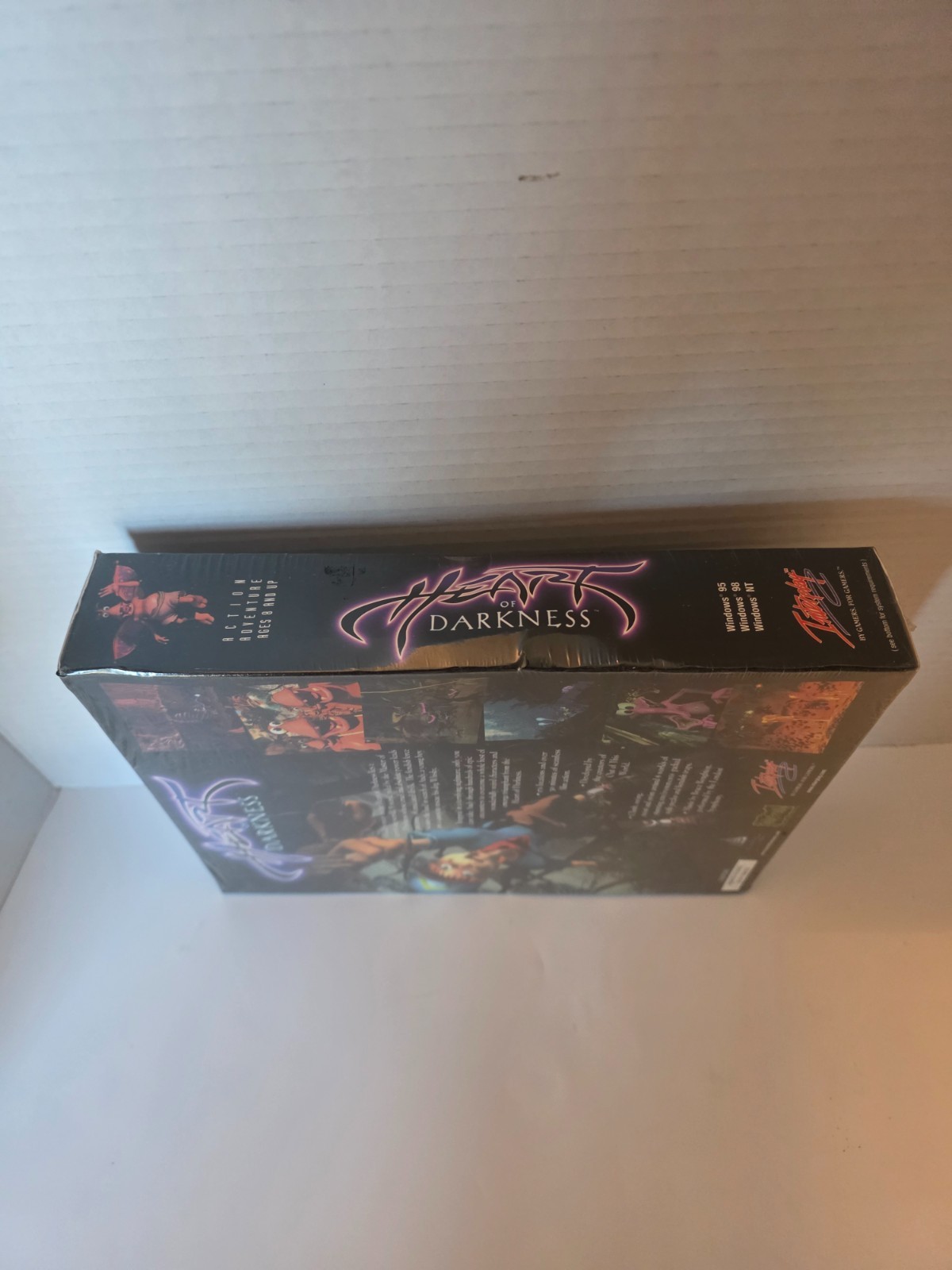 Heart of Darkness Big Box PC Game Interplay 1998 Sealed Windows 95/98/NT