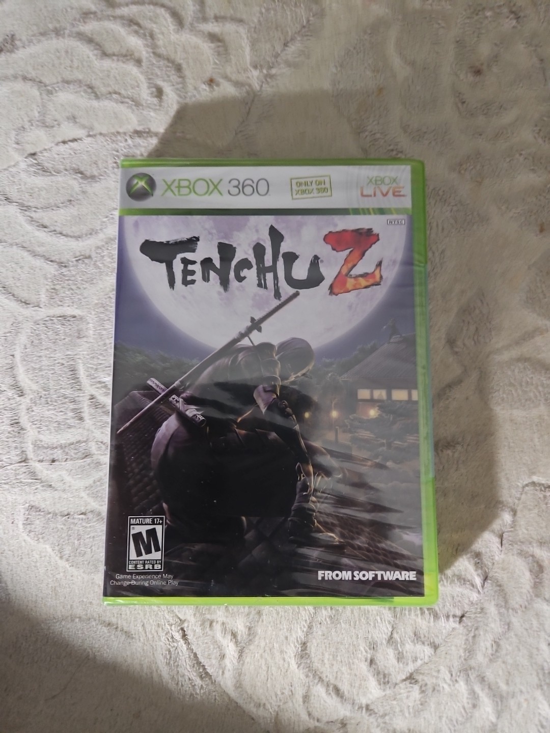 Tenchu Z (Microsoft Xbox 360, 2007) VERY RARE!