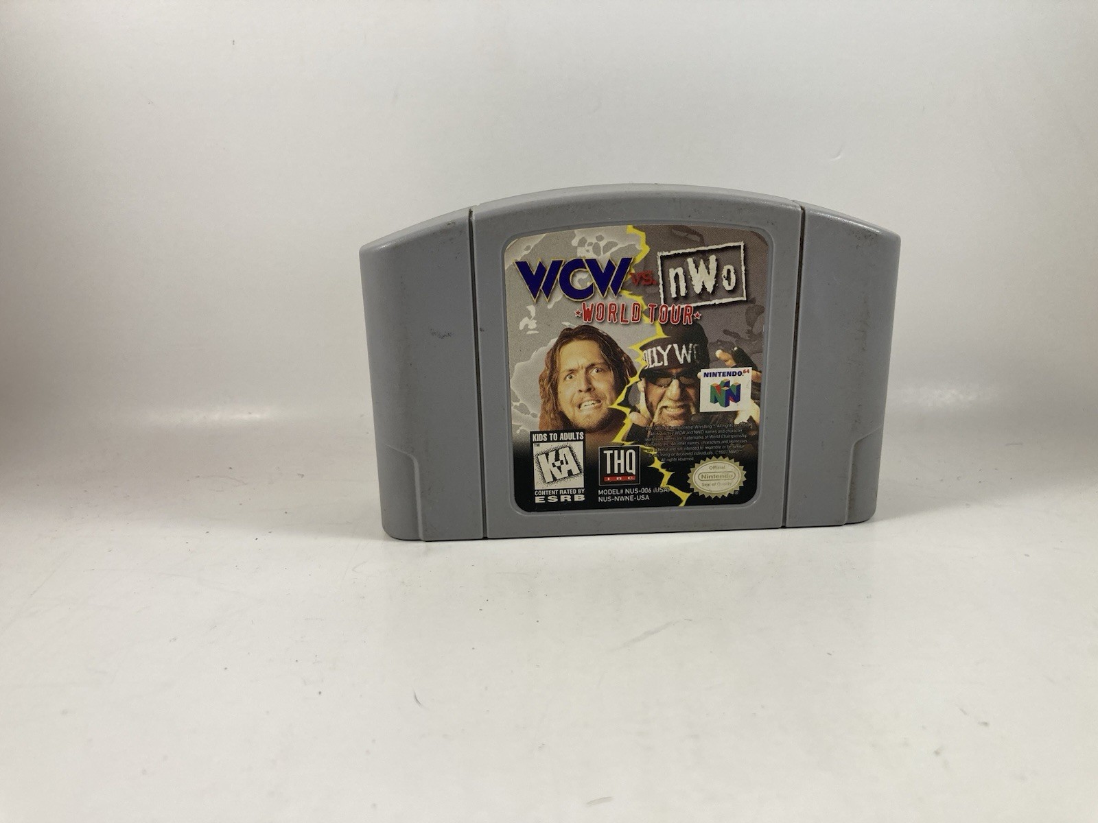 WWF Wrestlemania 2000 WCW World Tour WCW Revenge Cartridges Nintendo 64 3 Pack