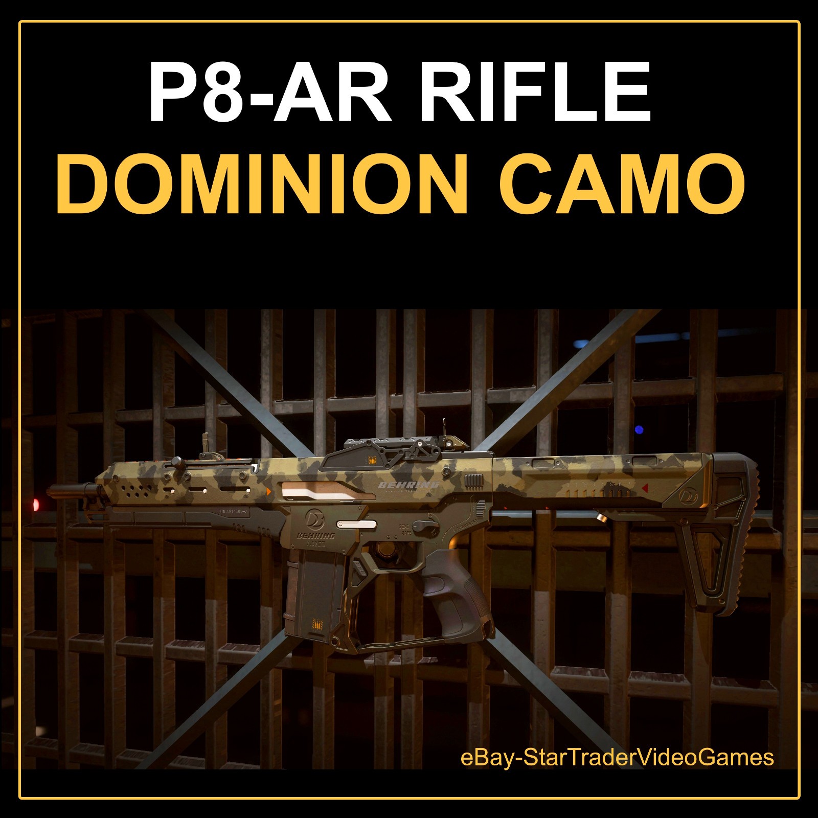 STAR CITIZEN – P8 AR DOMINION CAMO RIFLE FPS WEAPON