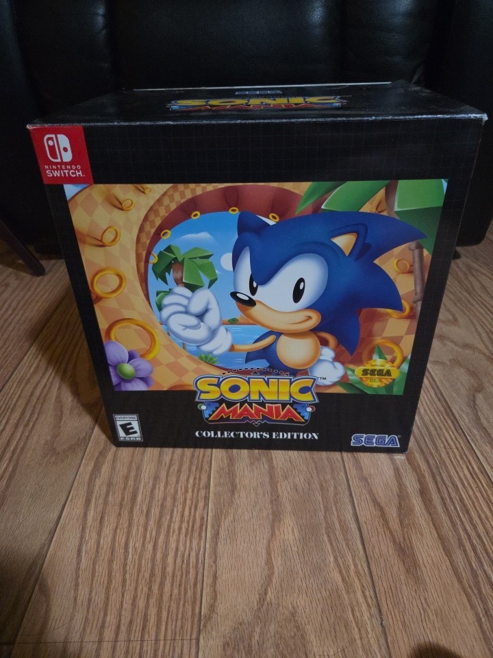 Boxed Sonic Mania Collector’s Edition For Nintendo Switch No Digital Game