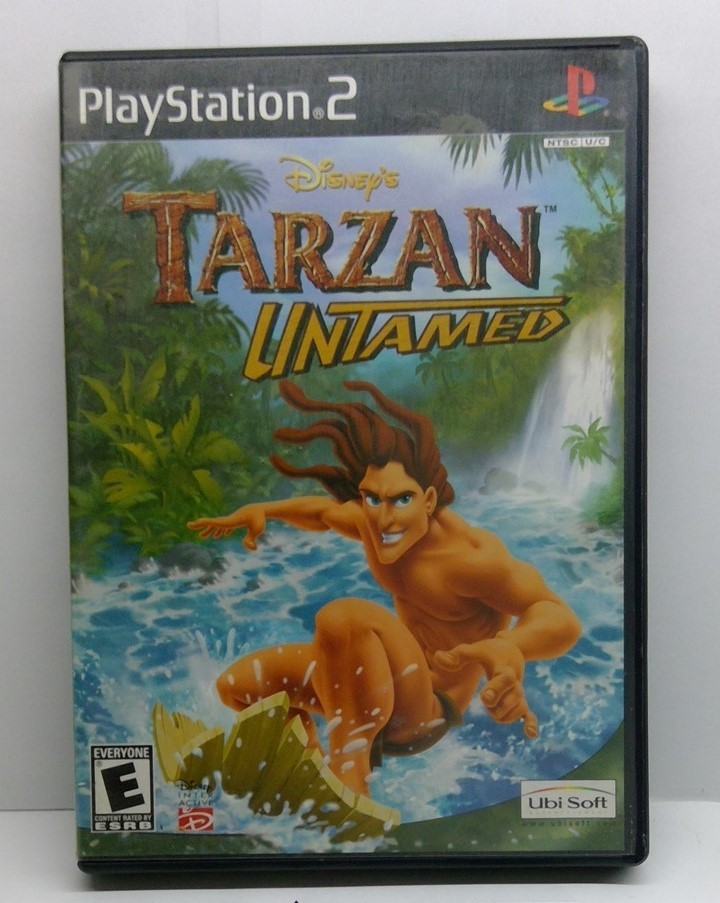Disney’s Tarzan: Untamed (PlayStation 2, 2001) Complete Tested Working Free Ship