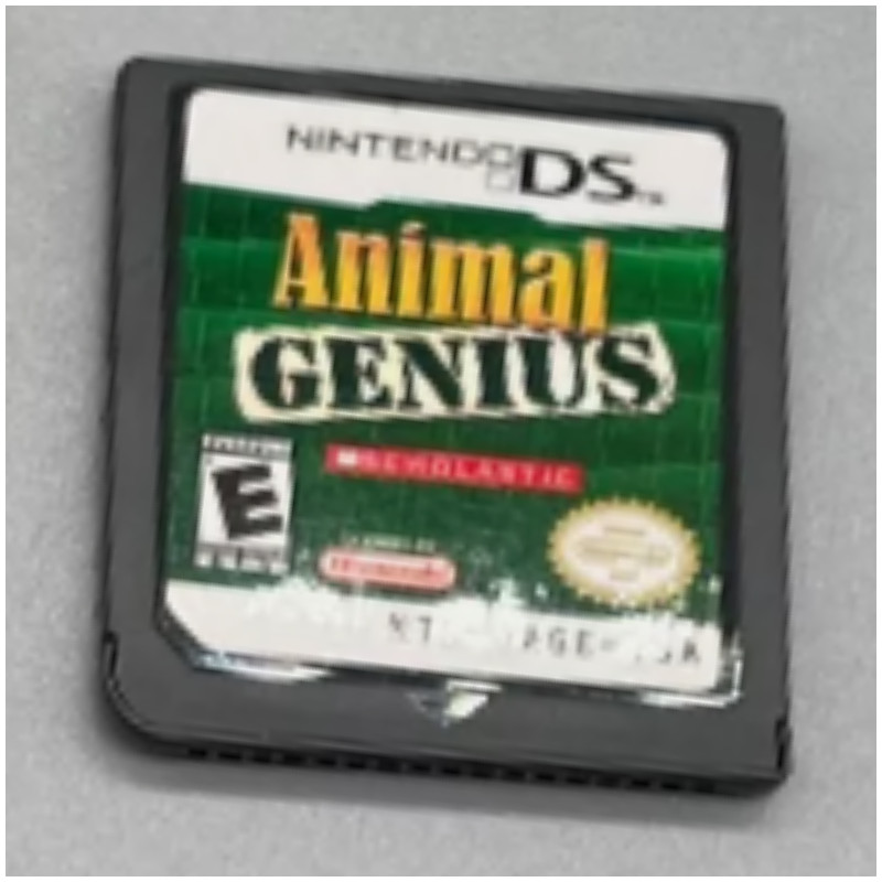Animal Genius – (Nintendo DS, DSi, 3DS, 2007) *Game only! **Tested – Authentic