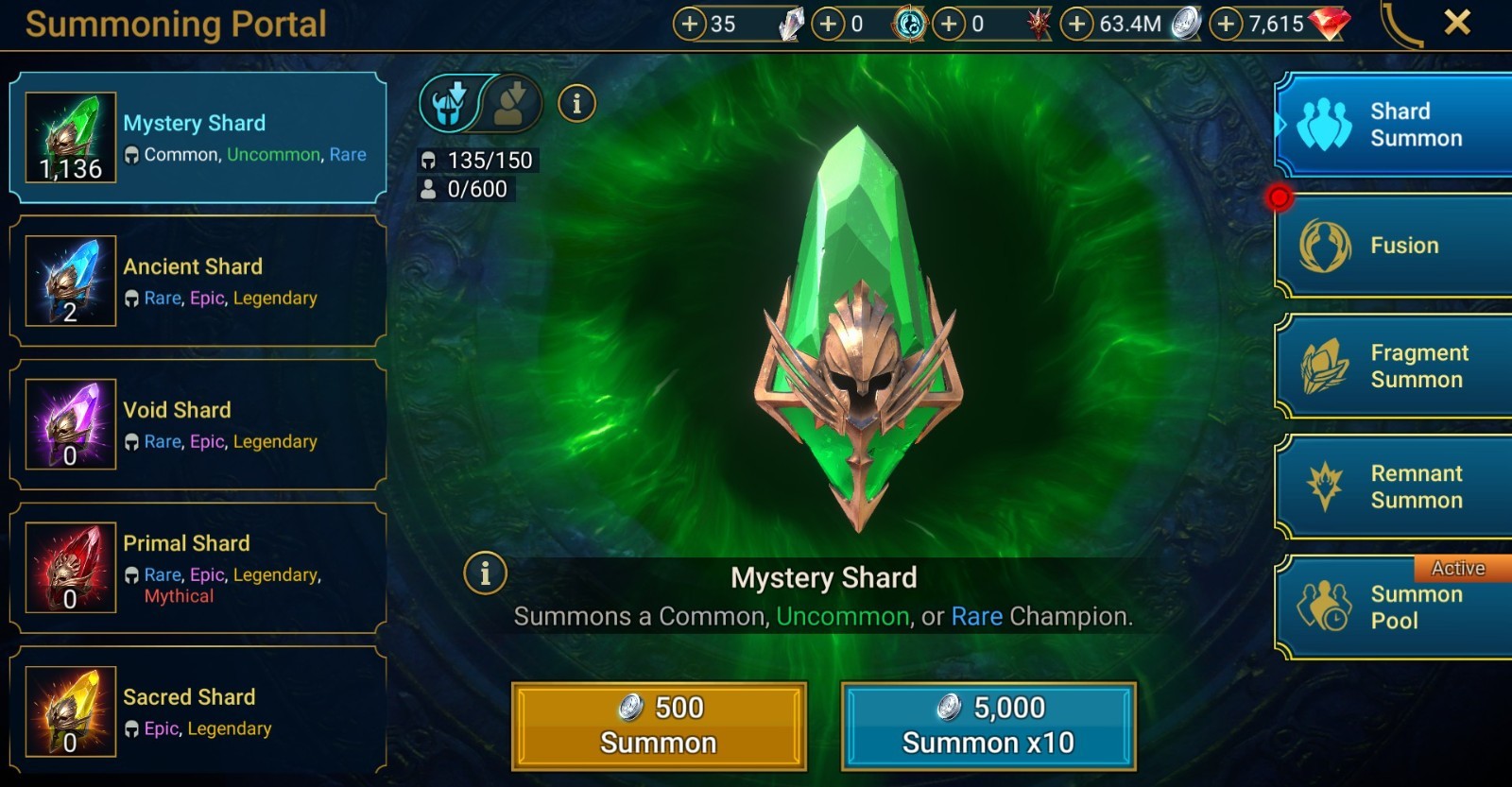 Raid Shadow Legends | Starter acc with Narses : 93k energy / 27 Legendary heroes