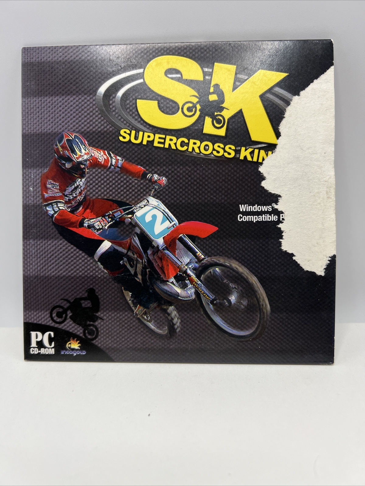 Supercross King Computer Game VGUC! Scarce Game VG2879