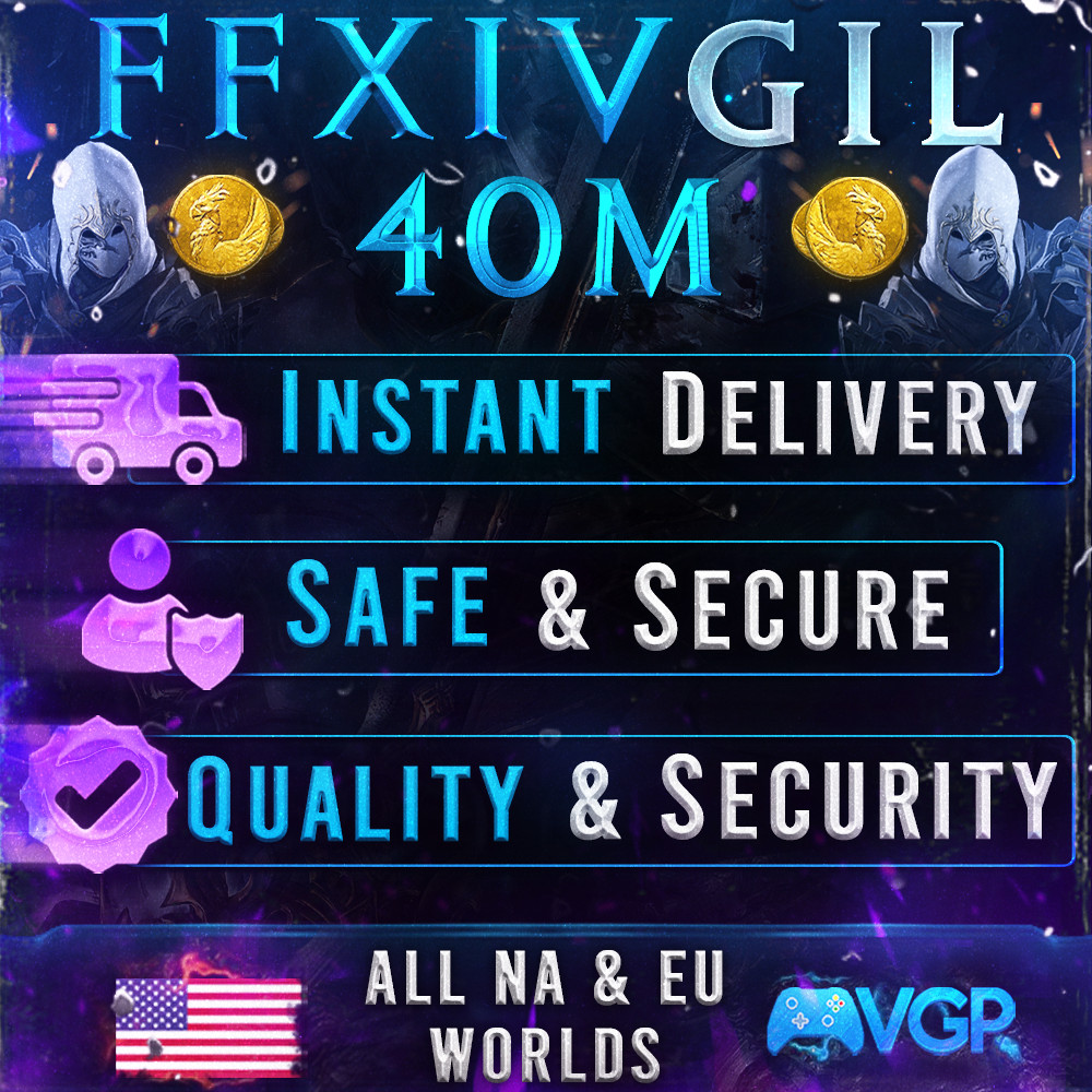 FFXIV Gil Final Fantasy 14 Gil |🔥 40M 🔥| FF14 Gil |NA & EU|✔️100% Positive FB