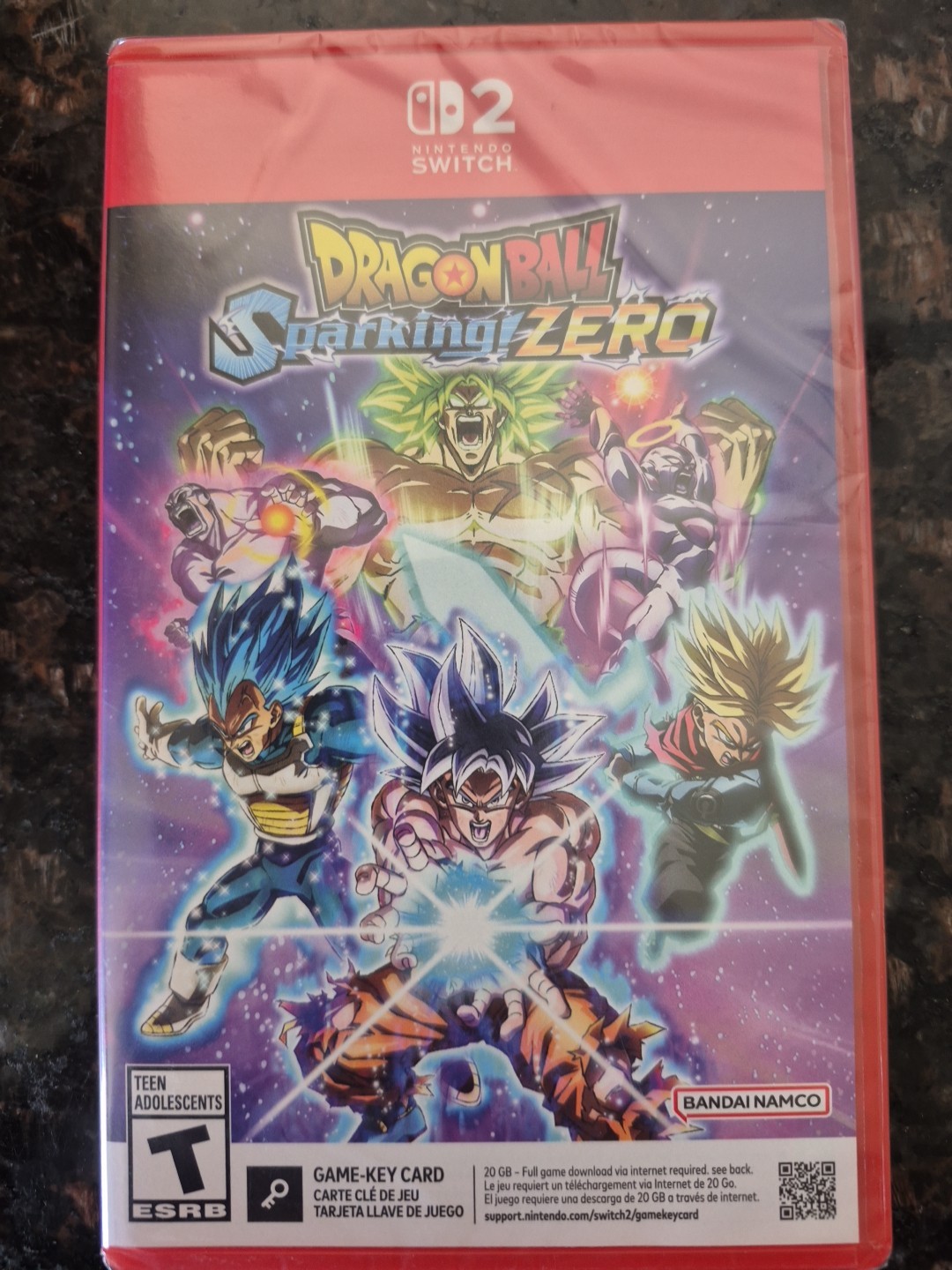 Dragon Ball Sparking! ZERO [Game-Key Card] (Nintendo Switch 2 2025) *NEW SEALED*