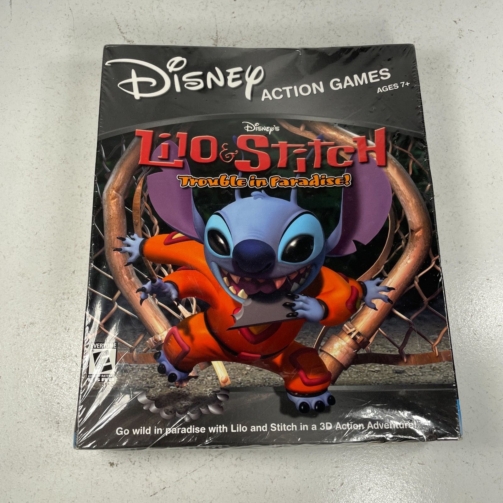 Disney LILO & STITCH:Trouble in Paradise CD ROM Action Games Ages 7+ Vintage