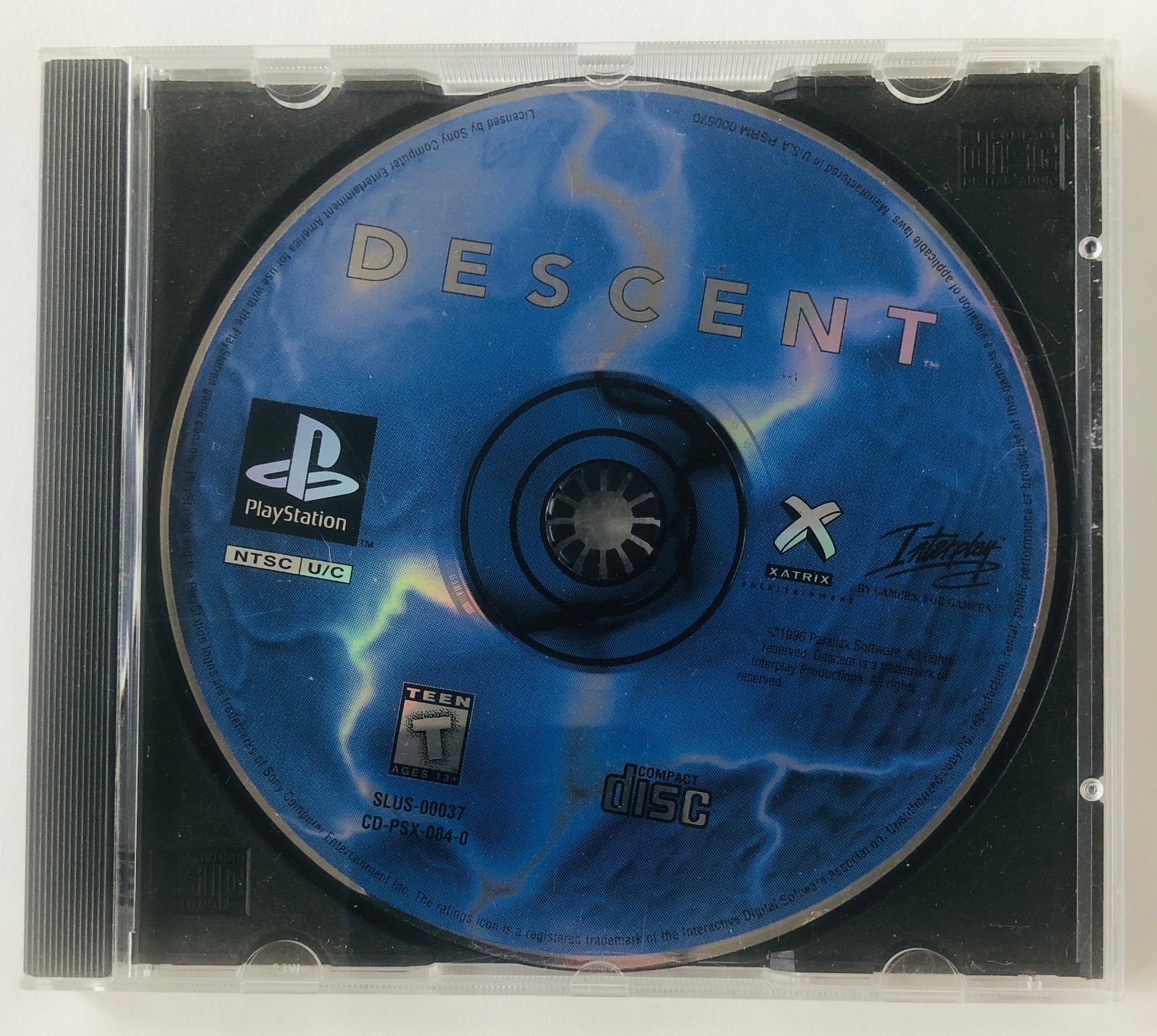 Descent PS1 Disc Only – Excellent Condition