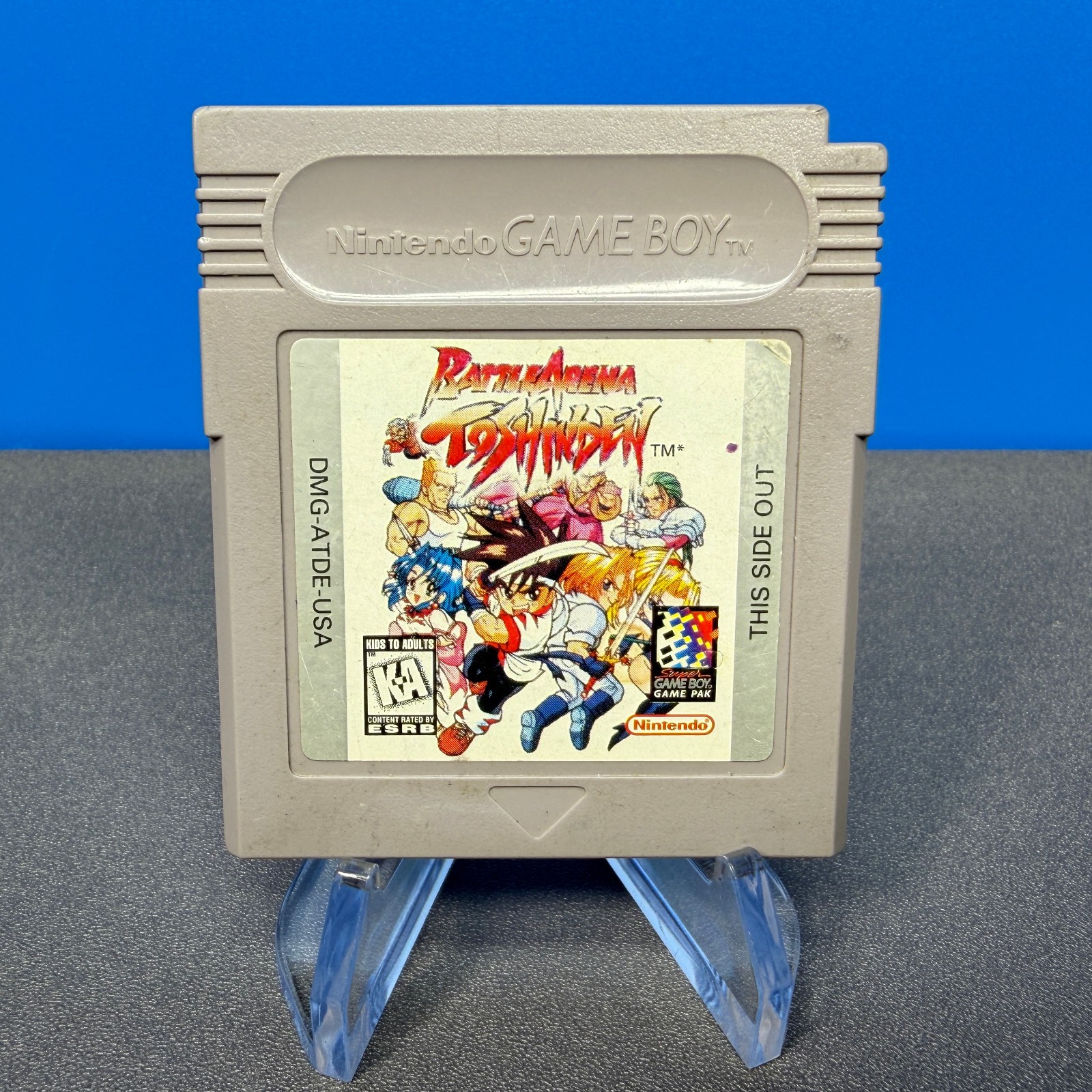 NINTENDO GAMEBOY GAME BOY BATTLE ARENA TOSHINDEN GAME